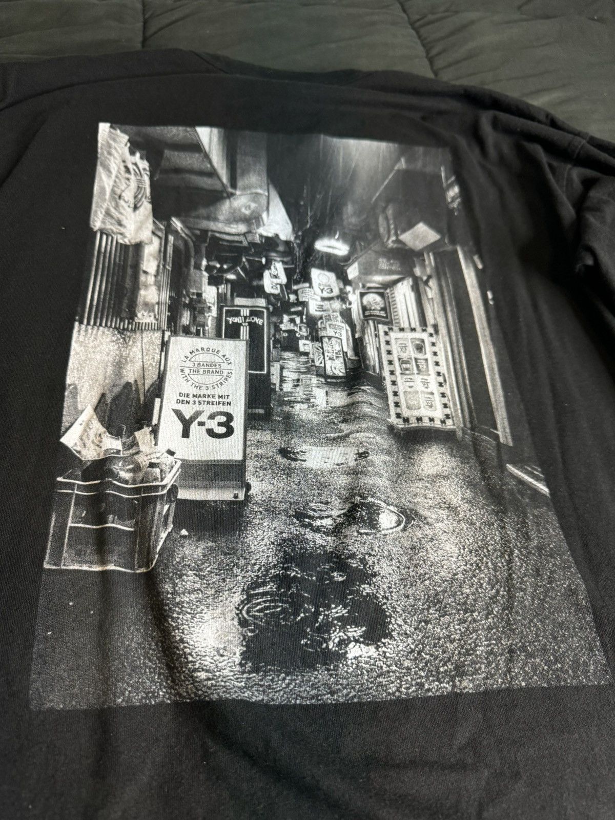 Adidas × Y-3 × Yohji Yamamoto Y-3 x Adidas “Alleyway” Graphic Long Sleeve Size US M / EU 48-50 / 2 - 5 Thumbnail