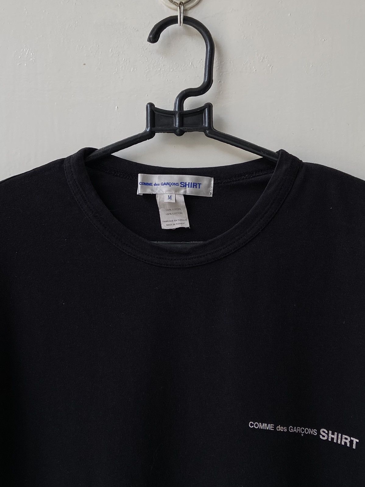 Comme des Garcons SHIRT COMME DES GARCONS SHIRT Black T-shirt Size US S / EU 44-46 / 1 - 4 Thumbnail