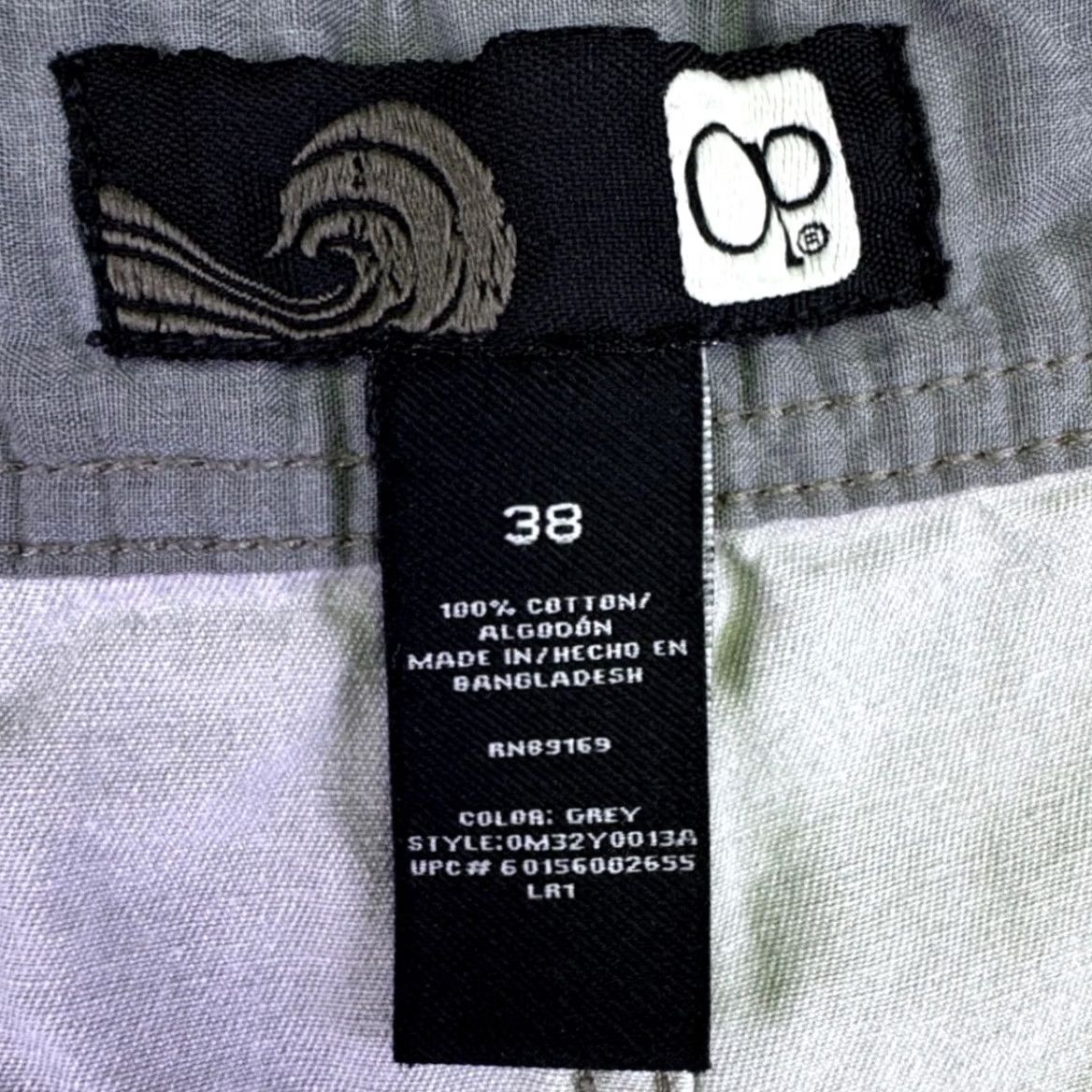 Ocean Pacific VINTAGE Ocean Pacific Shorts Mens 38 Gray Casual Streetwear Summer Cotton Fit Size US 38 / EU 54 - 4 Thumbnail