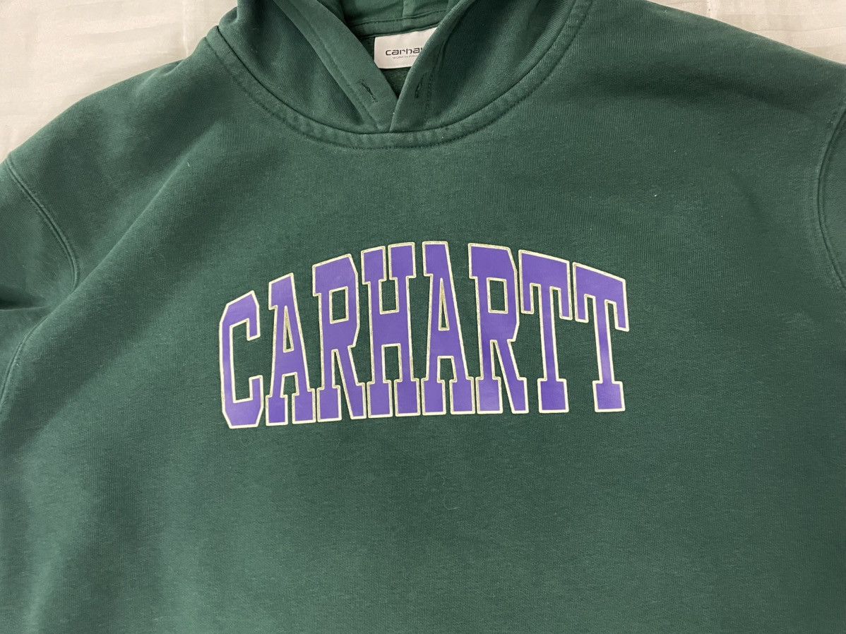 Carhartt Streetwear Carhartt WIP Big Logo Hoodie Supreme Type Size US XL / EU 56 / 4 - 4 Thumbnail