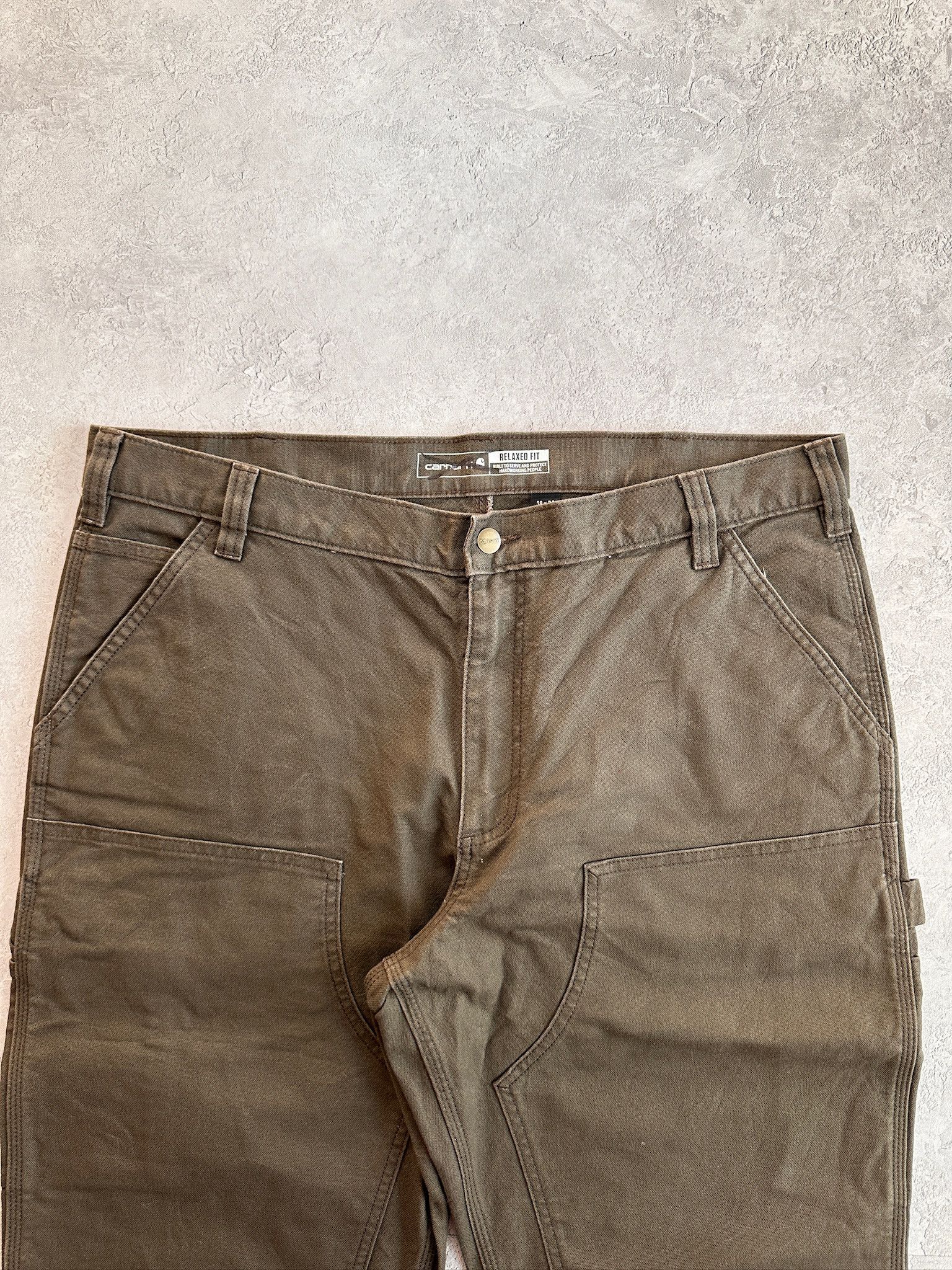 Carhartt × Vintage Vintage Carhartt Double Knee Workwear Carpenter Pant Size US 38 / EU 54 - 3 Thumbnail