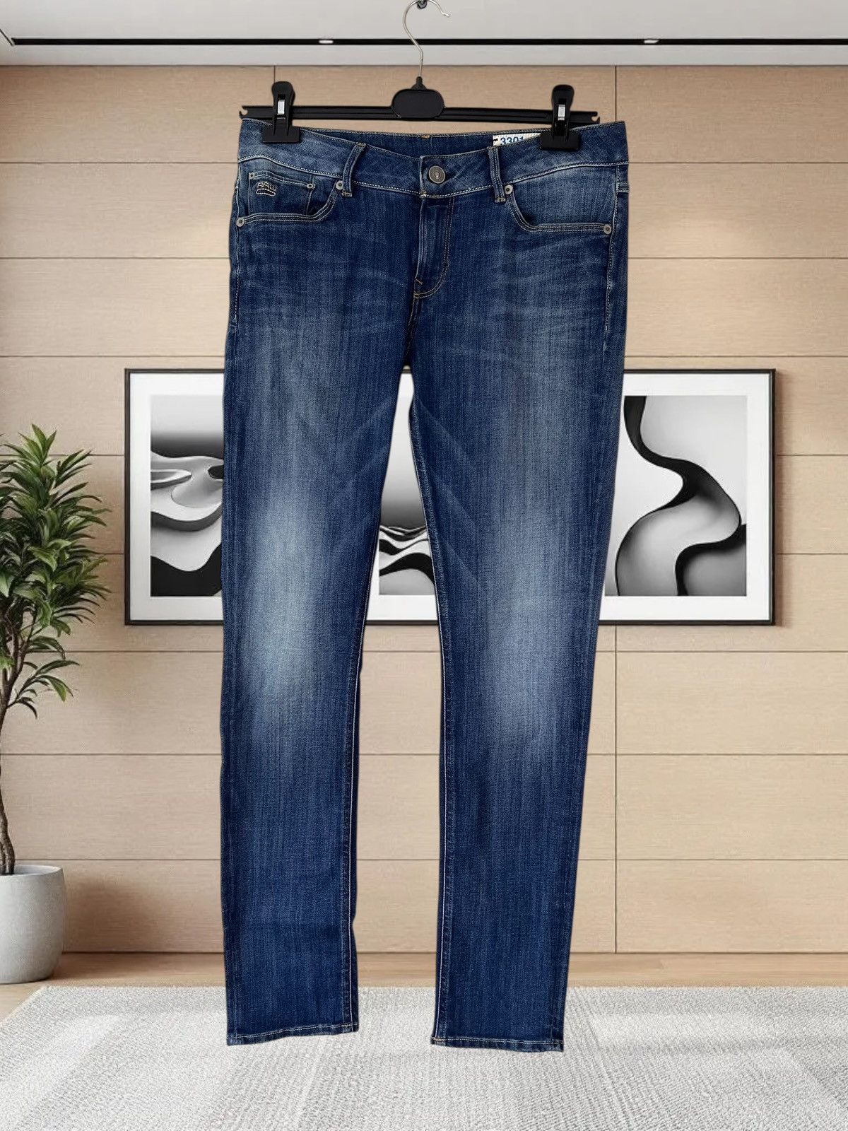 G-Star G-Star Raw 3301 slim fit jeans size W32 L30 Size US 32 / EU 48 - 1 Thumbnail