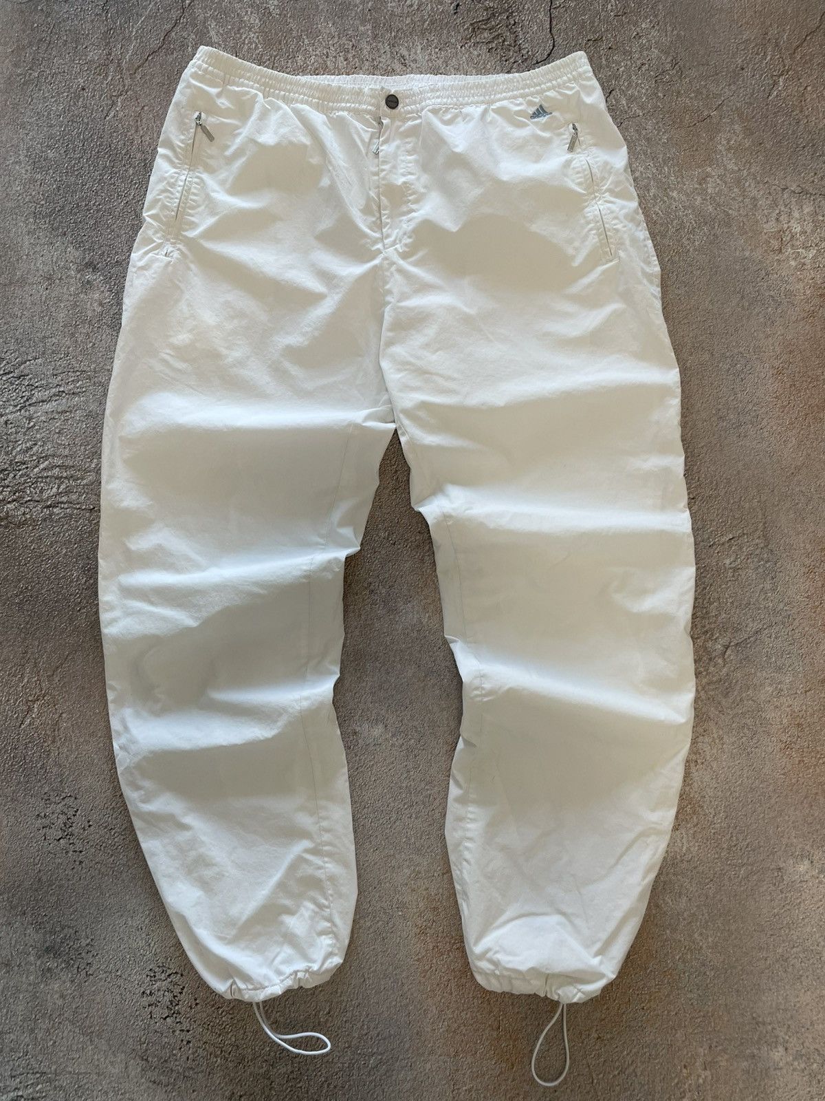 Adidas Vintage Adidas Big Logo Nylon Drill Track Pants Size US 36 / EU 52 - 4 Thumbnail