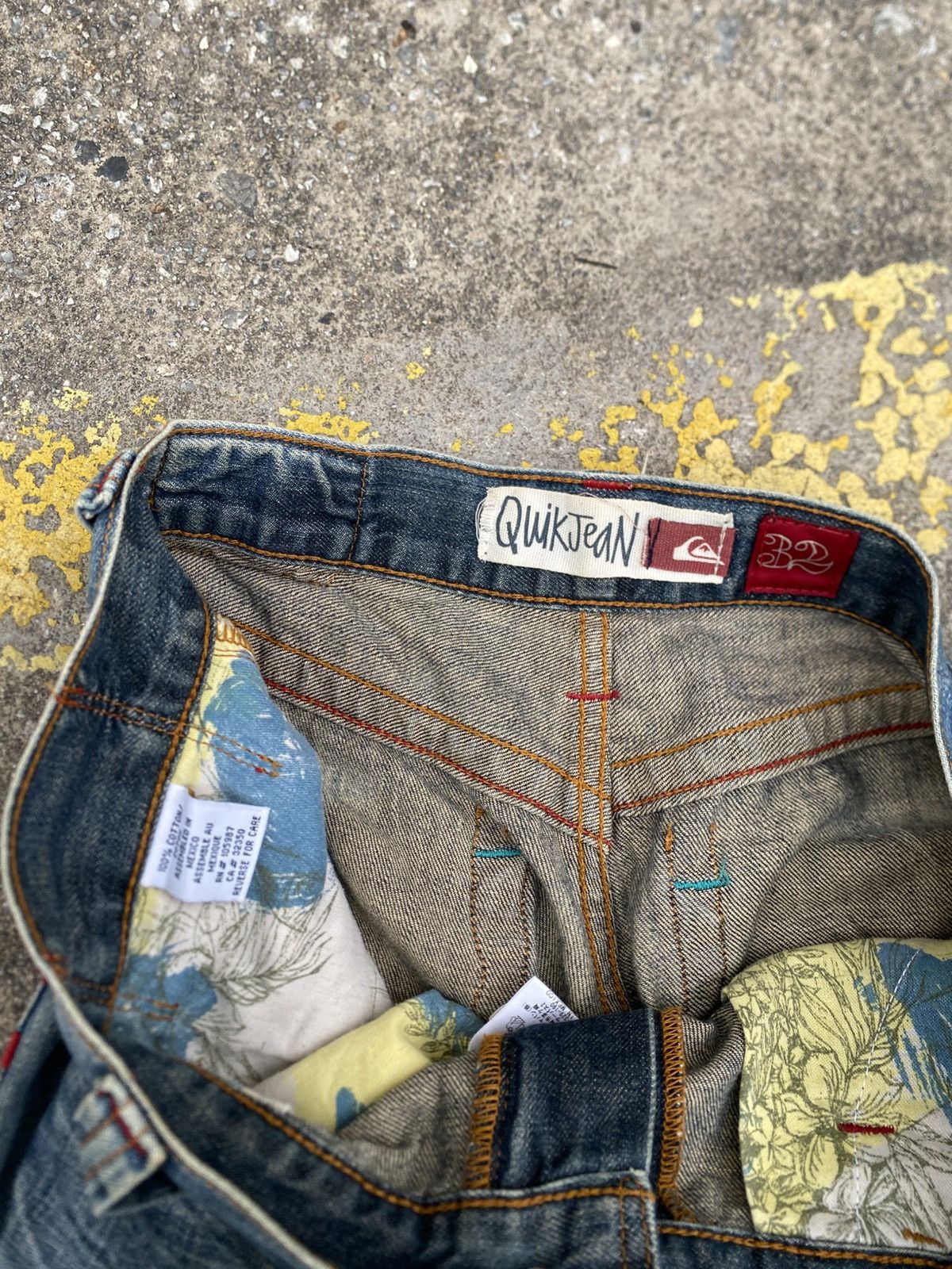 Quiksilver QUICKSILVER BAGGY DENIM Y2K Size US 32 / EU 48 - 7 Thumbnail