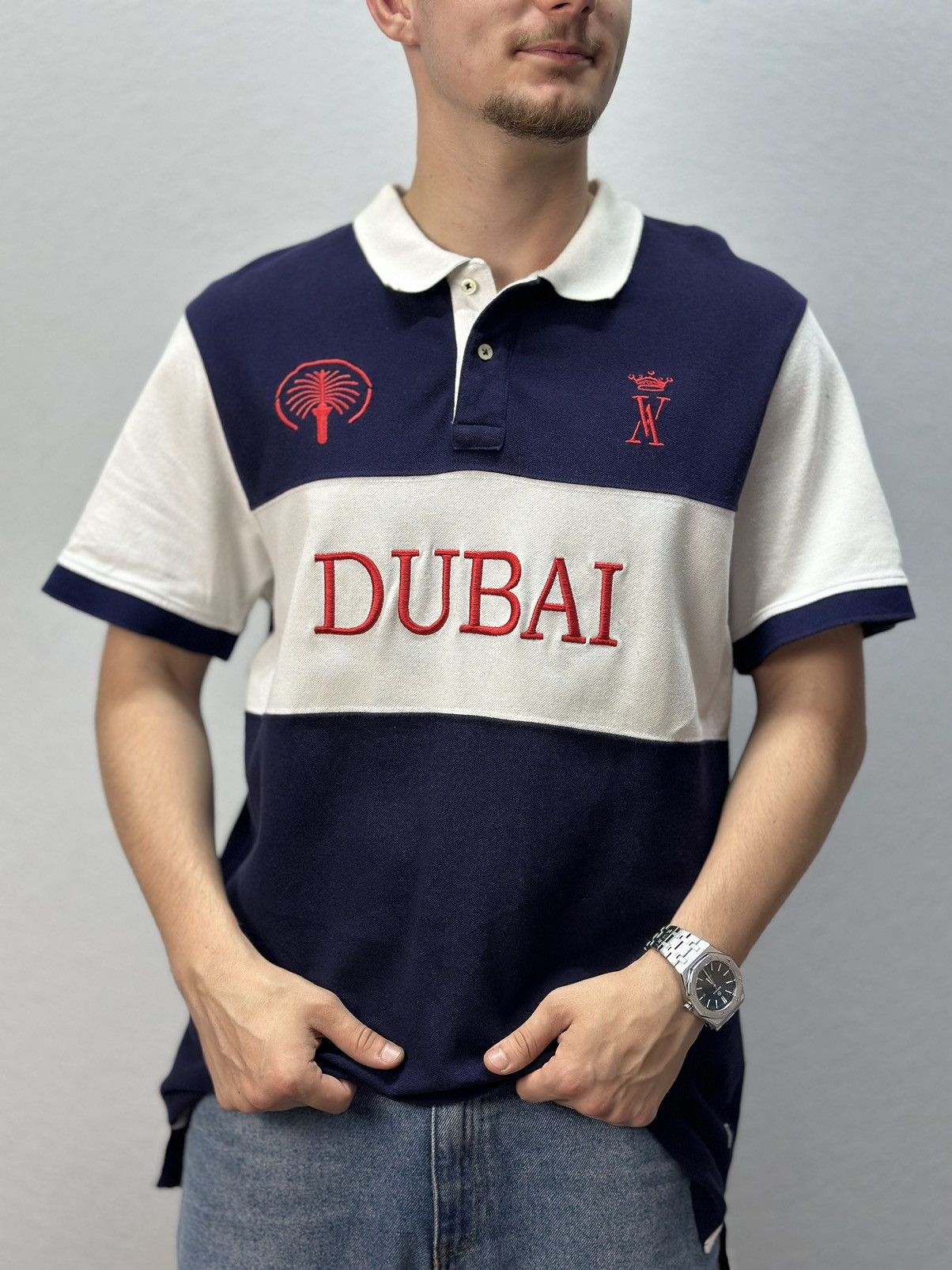 Polo Ralph Lauren Vintage Style Dubai Ralph Lauren Polo USA Japan Streetwear Size US XL / EU 56 / 4 - 15 Thumbnail