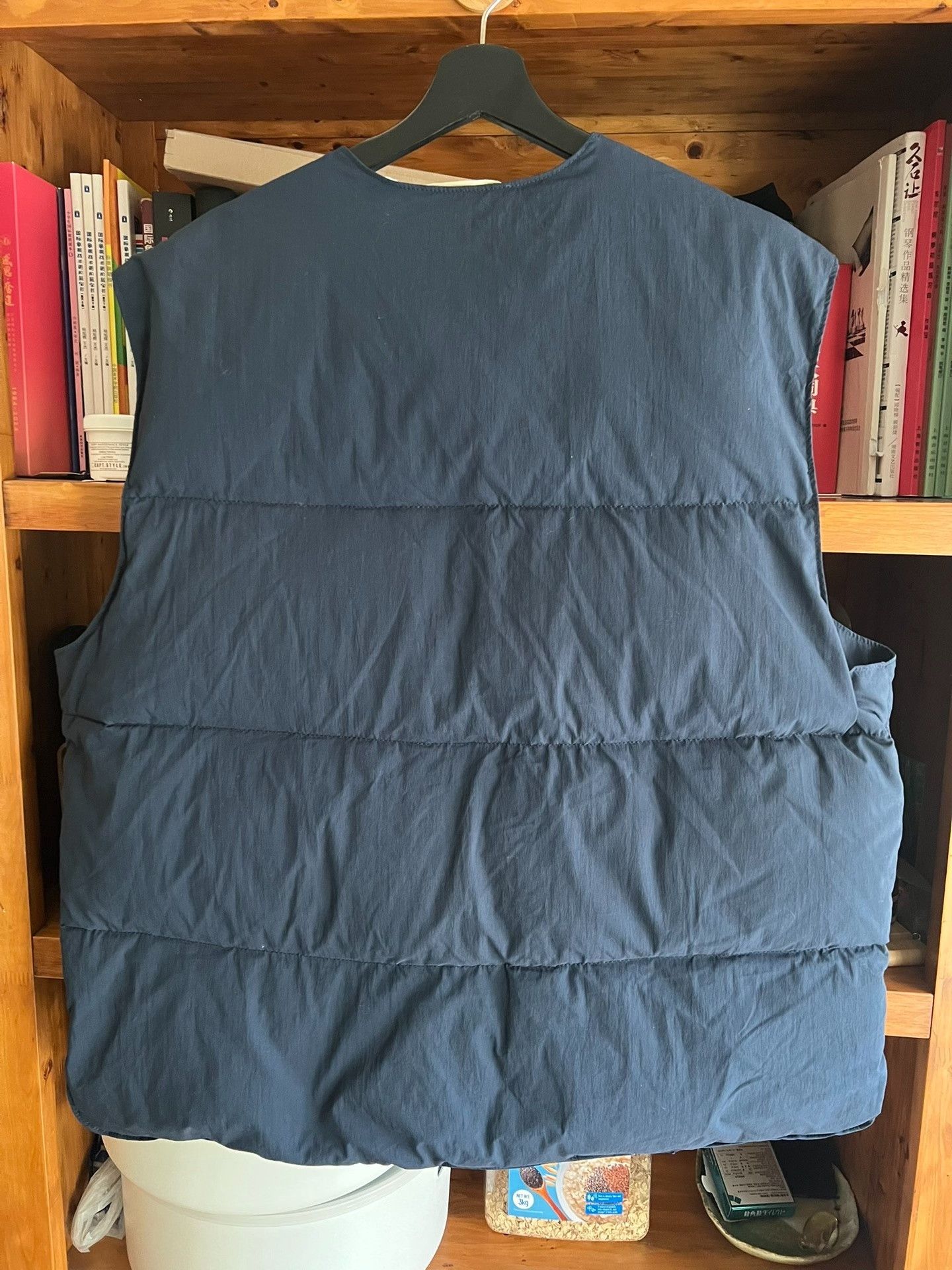 Nanamica nanamica Blue Down Vest Size US L / EU 52-54 / 3 - 4 Thumbnail