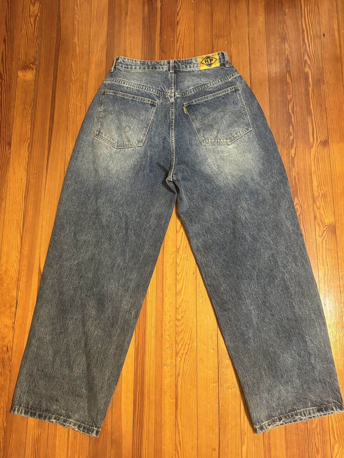 Other I’m Happy Promise (IHP) Baggy Jeans Blue Wash Size US 30 / EU 46 - 2 Thumbnail