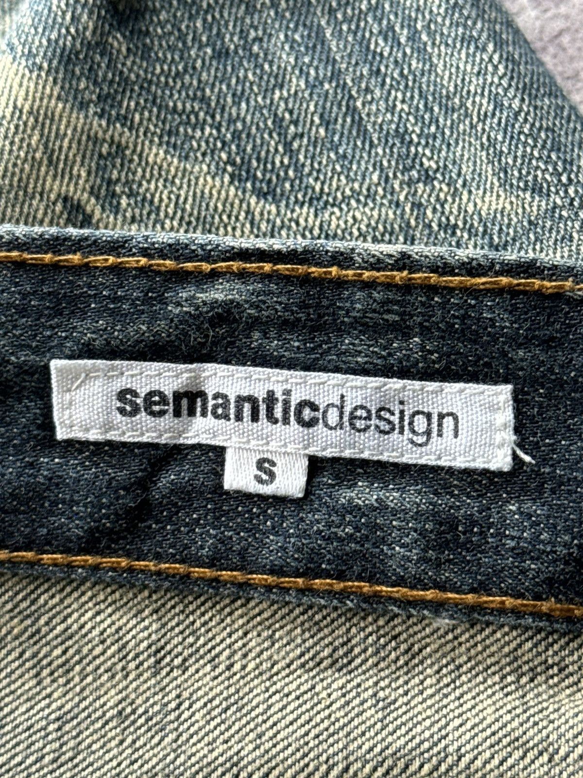 semanticdesign Y2K Vintage Semantic design Punk Flared Denim / ifsixwasnine Size US 29 - 9 Thumbnail