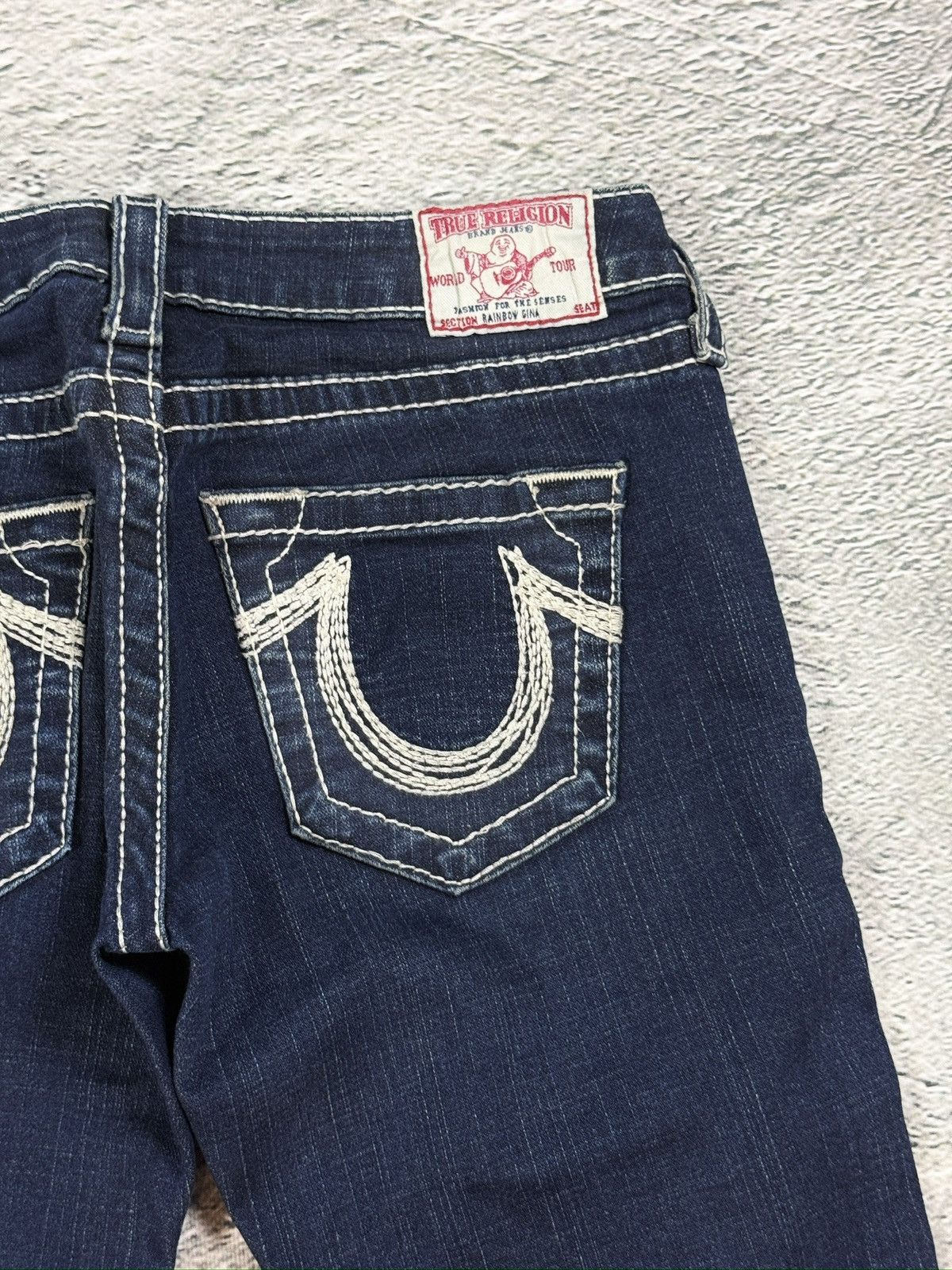 True Religion True Religion jeans vintage bootcut pants navy Rainbow Gina Size US 27 - 4 Thumbnail