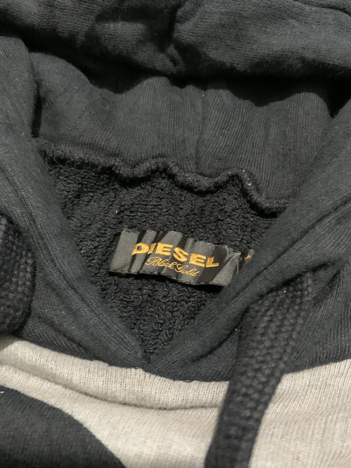 Diesel Hoodie diesel punk black gold Size US XL / EU 56 / 4 - 4 Thumbnail