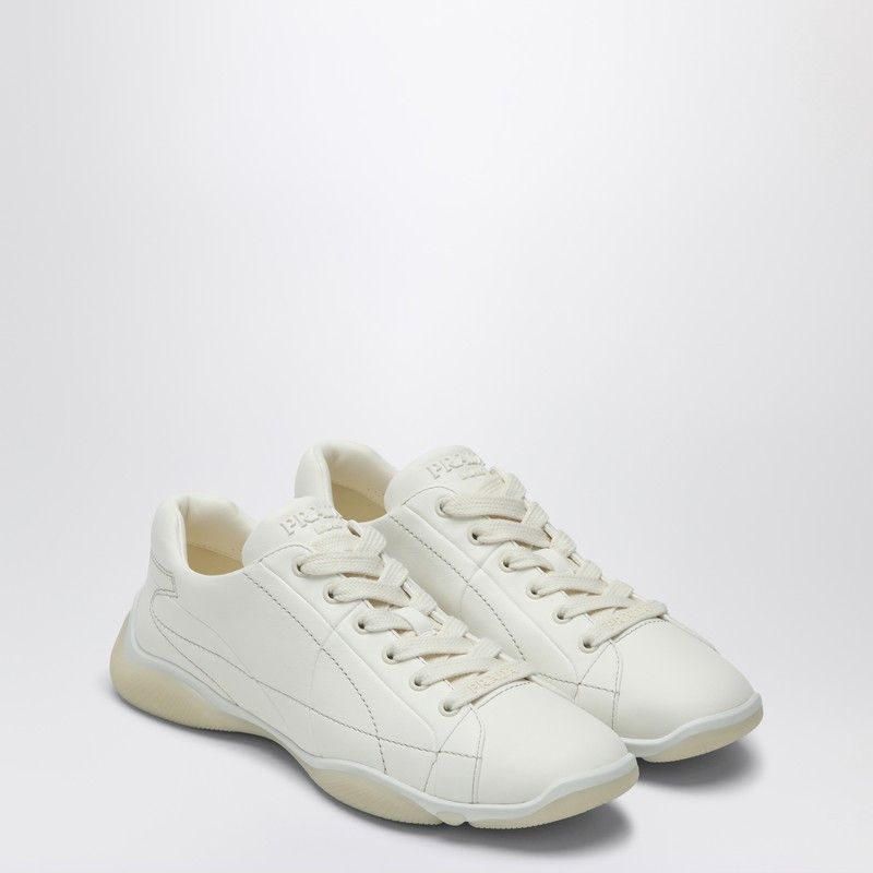 Prada Prada Sneakers Ivory In Nappa Size US 9 / IT 39 - 1 Thumbnail