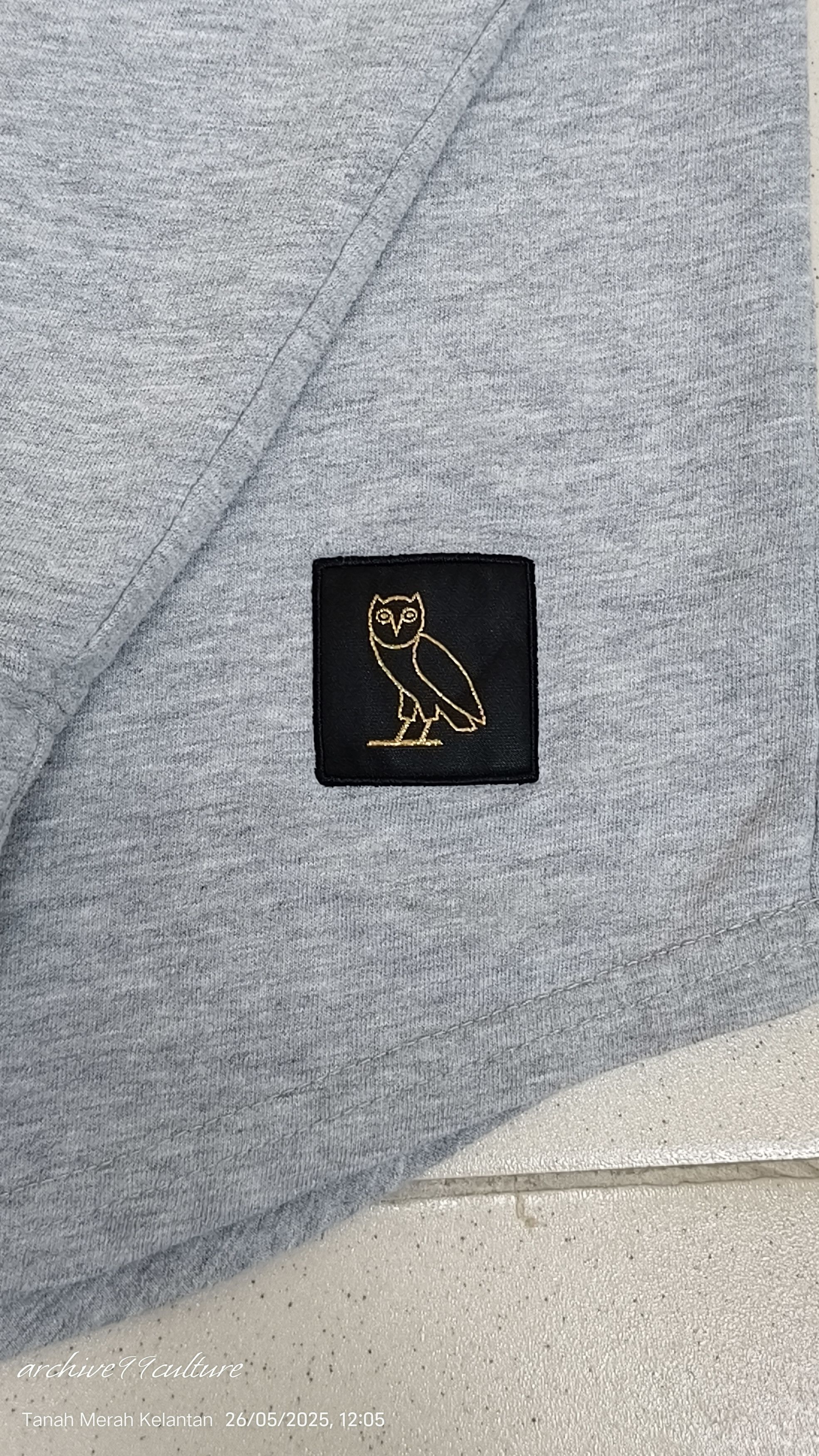 Drake OVO Spell out early label raglan style baseball shirt Size US M / EU 48-50 / 2 - 8 Thumbnail