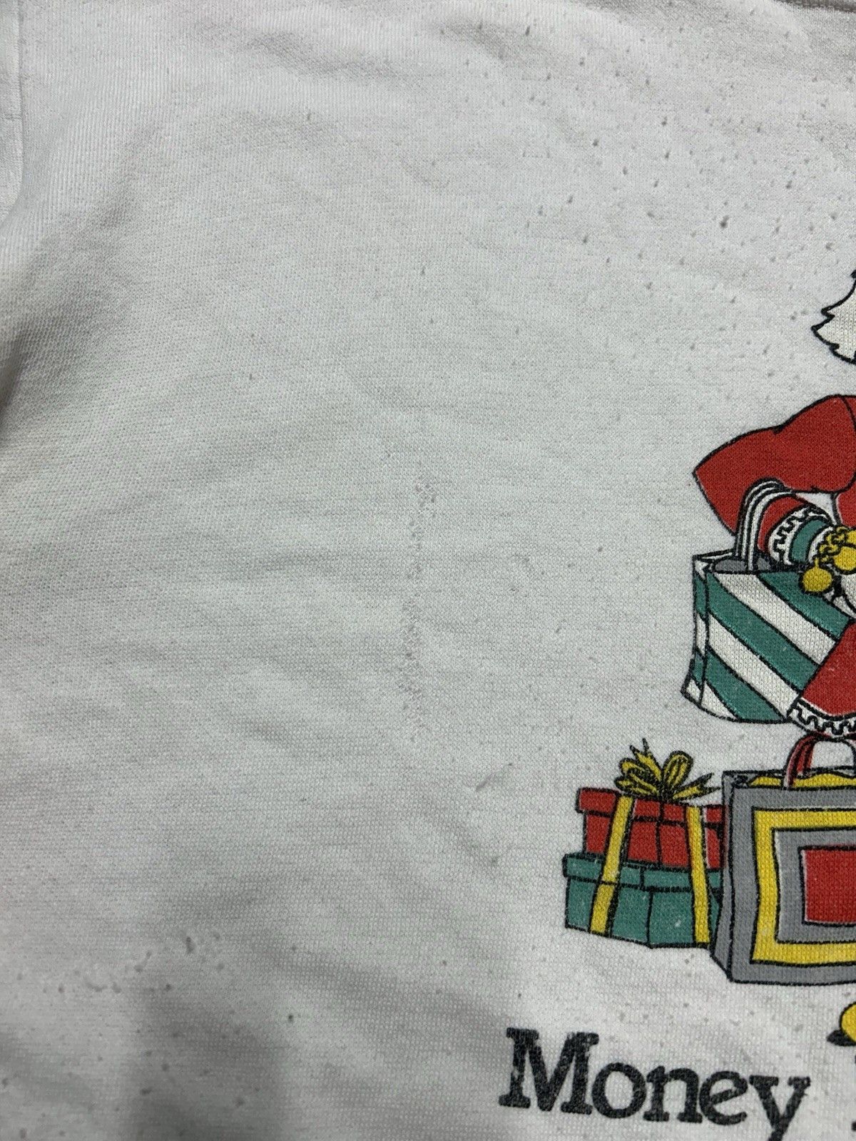Vintage Vtg 80s sweatshirt money isn’t everything shopping animal XL Size US XL / EU 56 / 4 - 5 Thumbnail