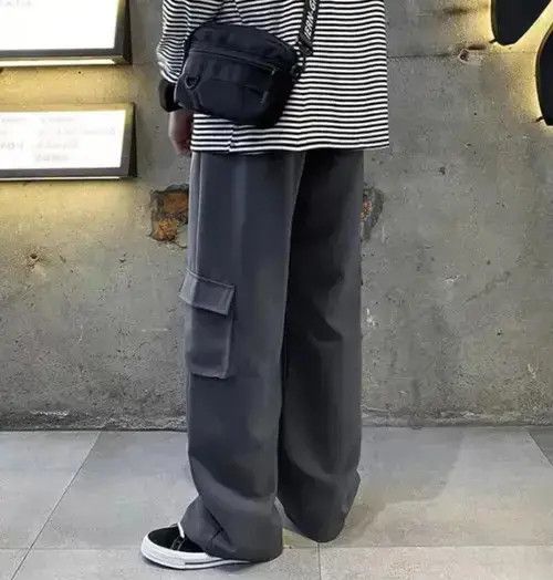 Anime New Collection Stylish Casual Tactical Cargo Pants Size US 30 / EU 46 - 2 Thumbnail