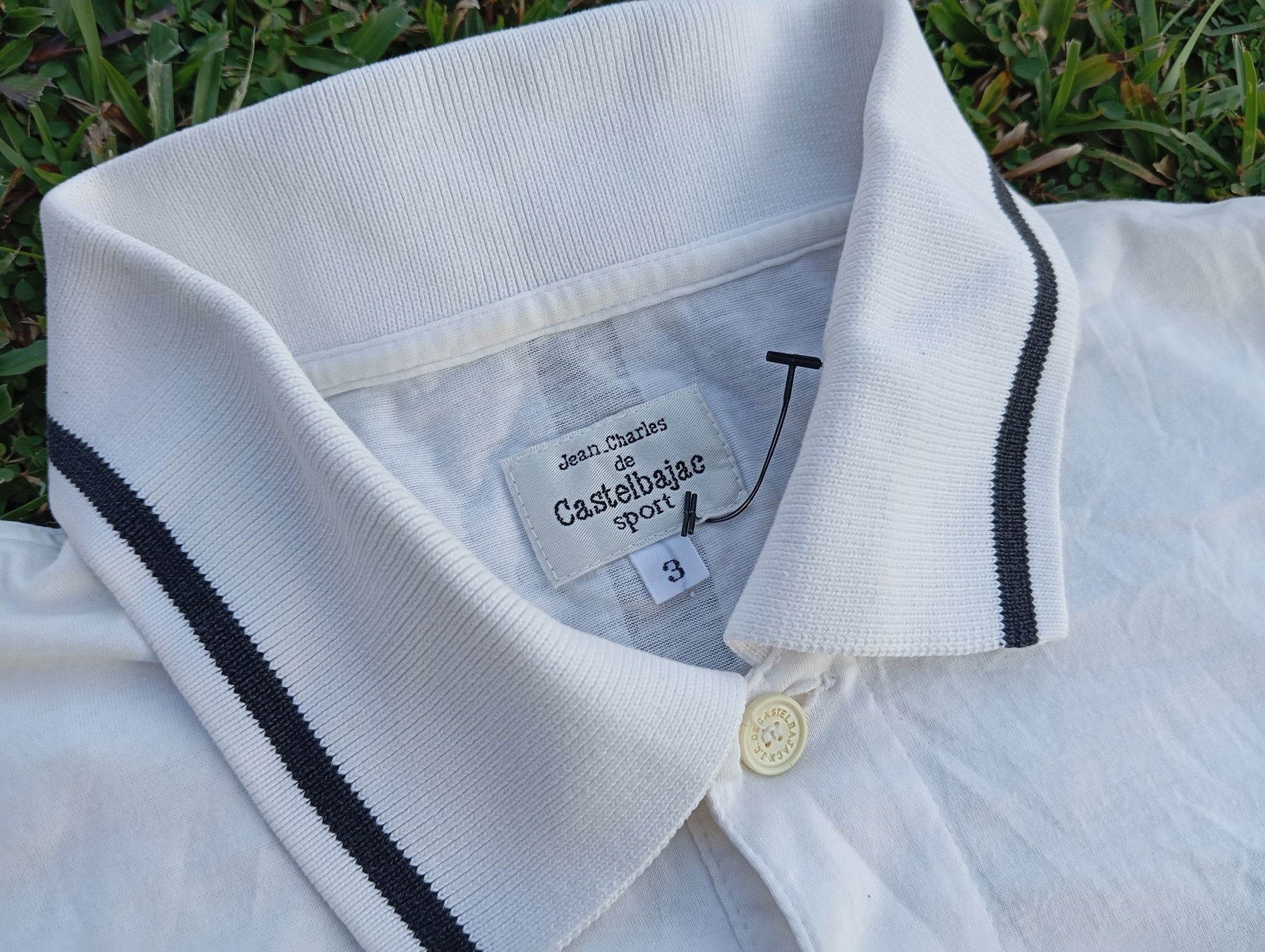 Jean Charles De Castelbajac VTG JC Castelbajac Polo collar shirt Fashion ⛵ Size US M / EU 48-50 / 2 - 5 Thumbnail