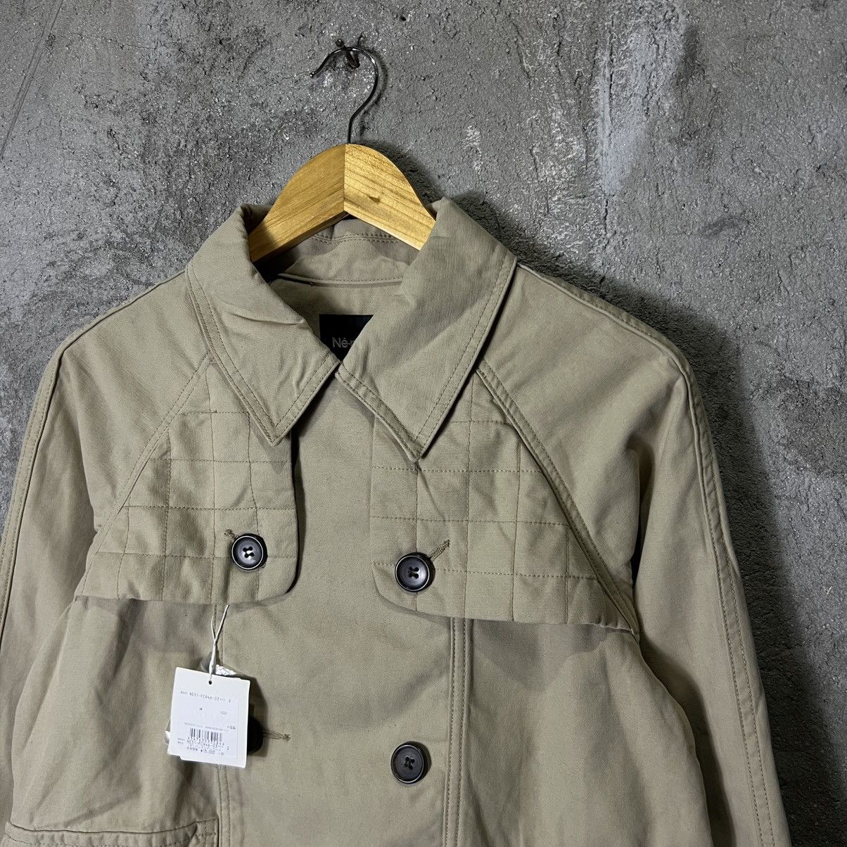 Ne-Net Issey Miyake Ne-net - Summer 2015 - Double Breasted Peacoat Size S / US 4 / IT 40 - 3 Thumbnail