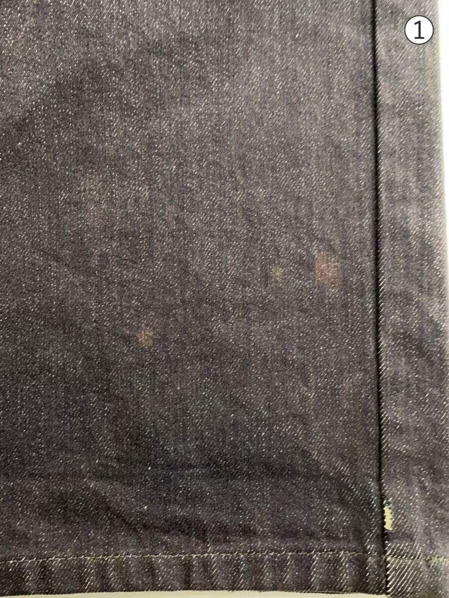 Comme des Garcons × Comme des Garcons Homme Plus AW01 Striped Straight Leg Denim Jeans Size US 32 / EU 48 - 4 Thumbnail
