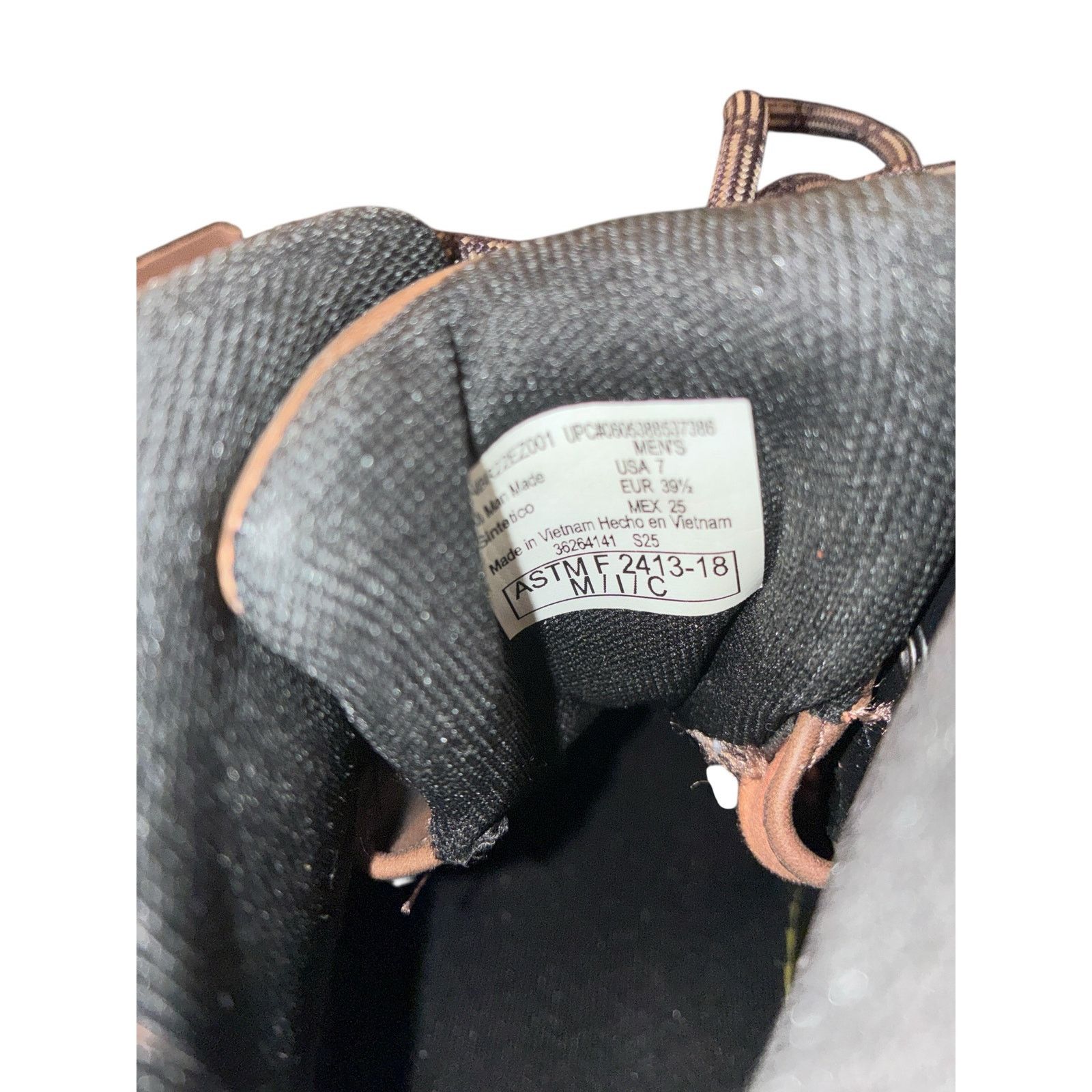 BRAHMIN Brahmans Steel Toe Work Boots Size US 7 / EU 40 - 7 Thumbnail
