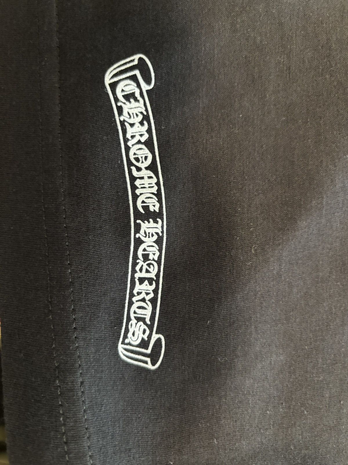 Chrome Hearts Chrome Hearts Scroll Logo Black Tee Size US L / EU 52-54 / 3 - 6 Thumbnail