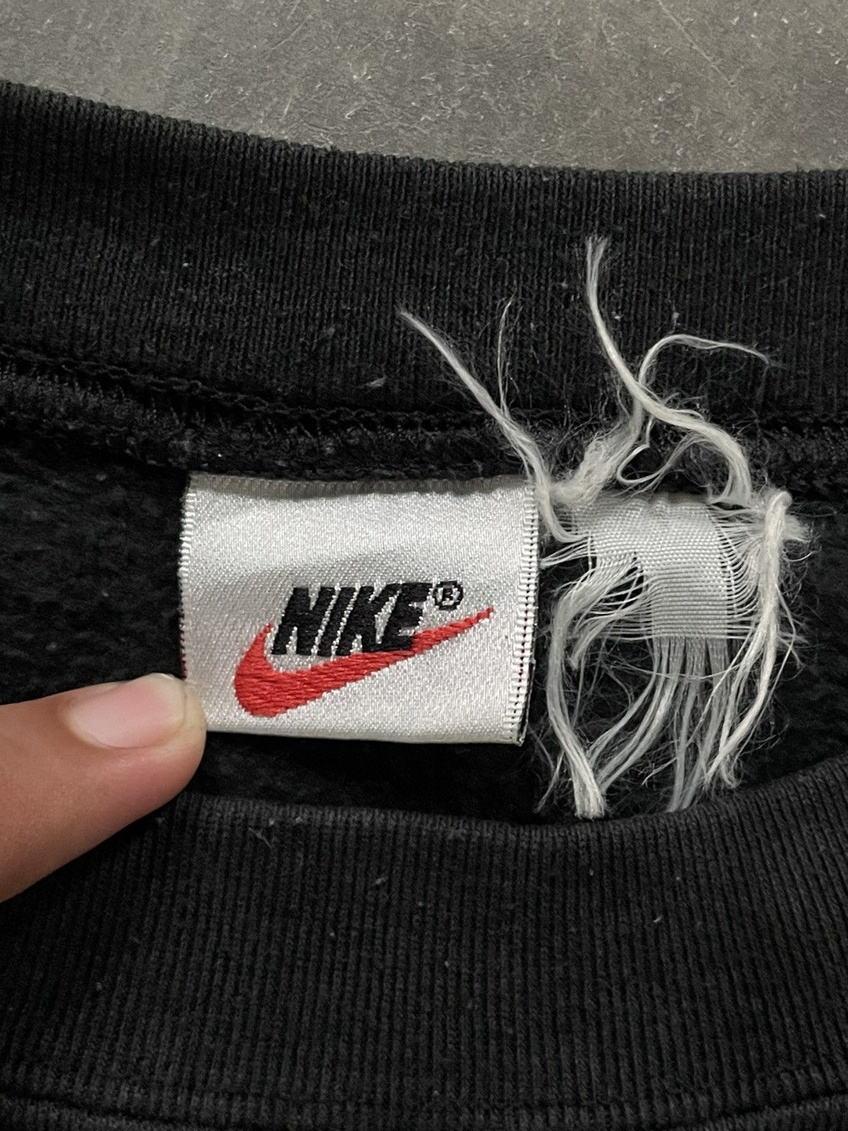 Nike Vintage Nike Jordan He’s Back Printed Sweatshirts Black Size US XL / EU 56 / 4 - 7 Thumbnail