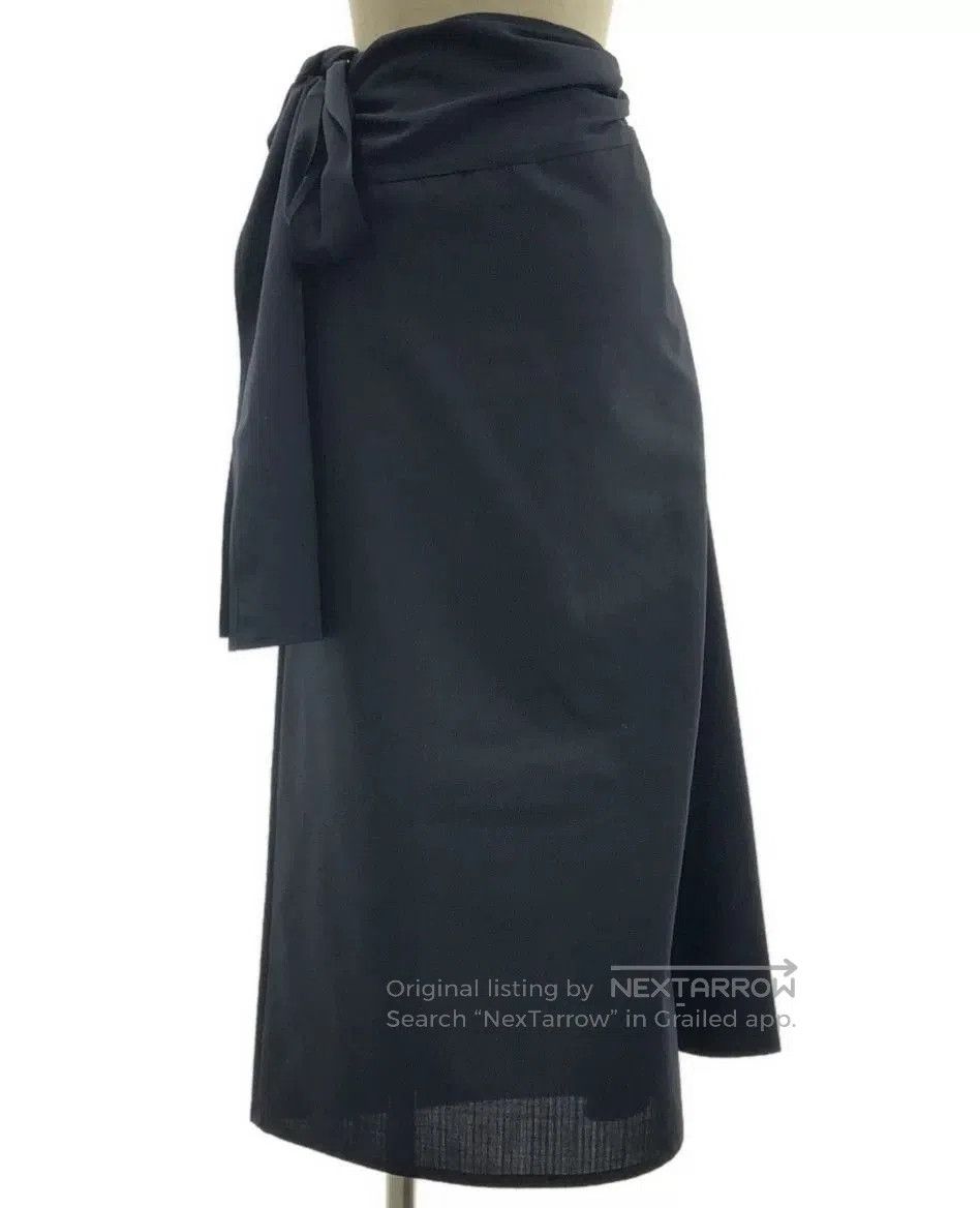 Yohji Yamamoto Yohji Yamamoto Noir Striped Long Dress. Size 22" - 1 Thumbnail