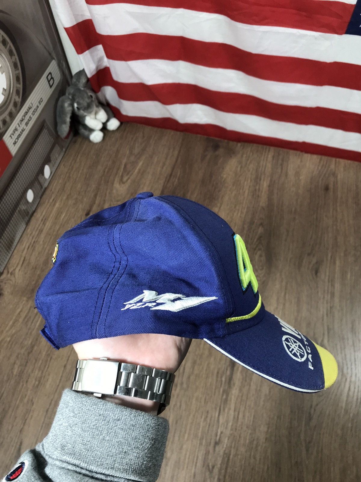 Vintage × Yamaha Yamaha 46 Racing Vintage Y2K Cap Size ONE SIZE - 3 Thumbnail