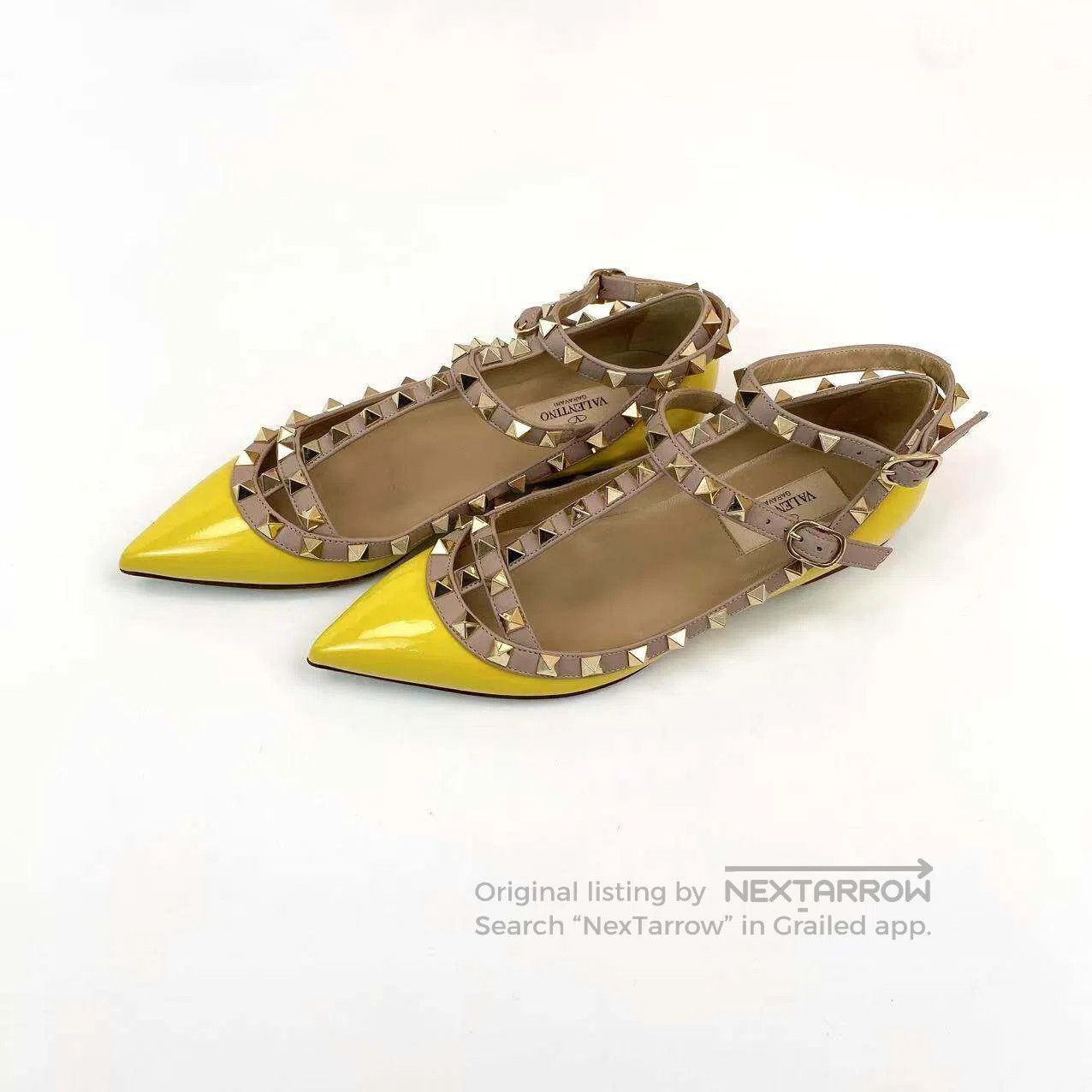 Valentino Valentino Studded flats| Size US 4.5 / IT 34.5 - 1 Thumbnail