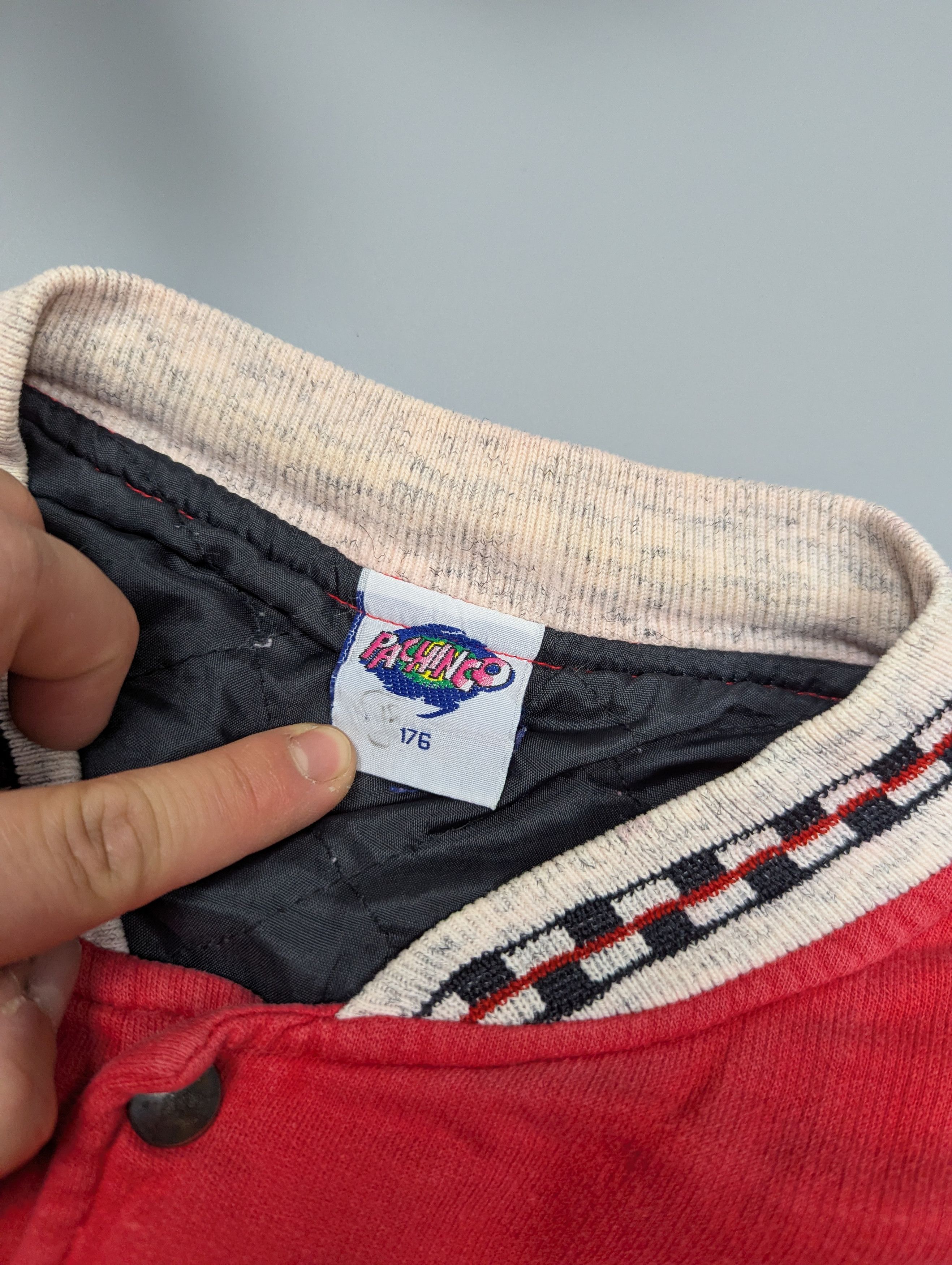 Vintage VTG Indiana Bomber Jacket M 90s Red Basketball Size US M / EU 48-50 / 2 - 7 Thumbnail