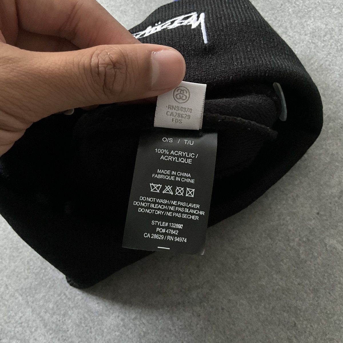 Stussy Stussy beanie hat Size ONE SIZE - 5 Thumbnail