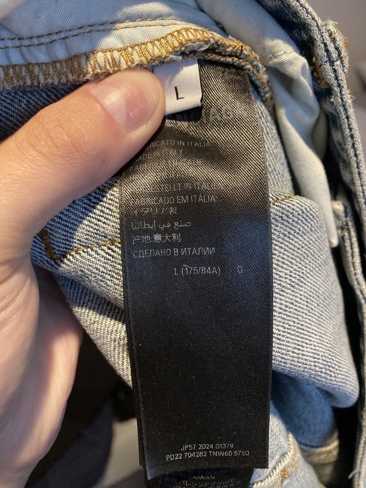 Balenciaga Balenciaga Pull Up Ring Denim Jeans Size US 32 / EU 48 - 5 Thumbnail