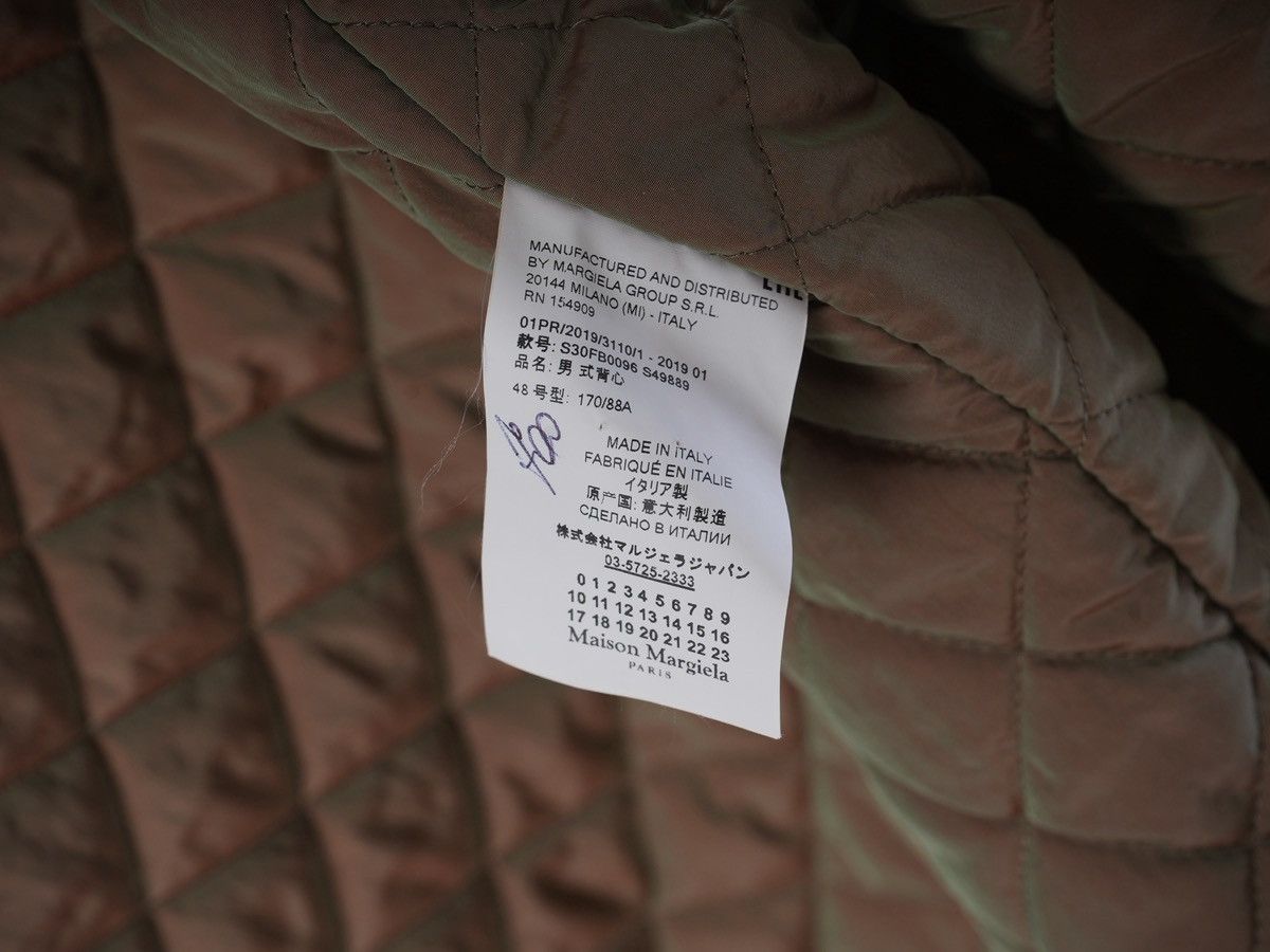 Maison Margiela Maison Margiela Padded Quilted Nylon Rider Vest sz 48 Size US M / EU 48-50 / 2 - 9 Thumbnail