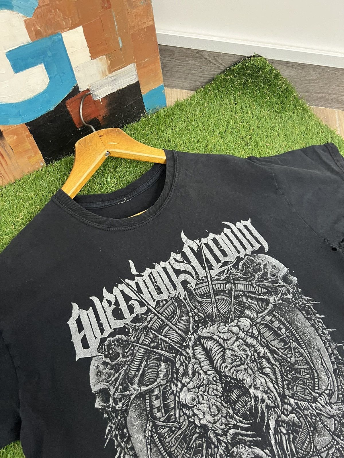 Band Tees × Vintage Aversions Crown vintage rock metal band tee Size US L / EU 52-54 / 3 - 3 Thumbnail
