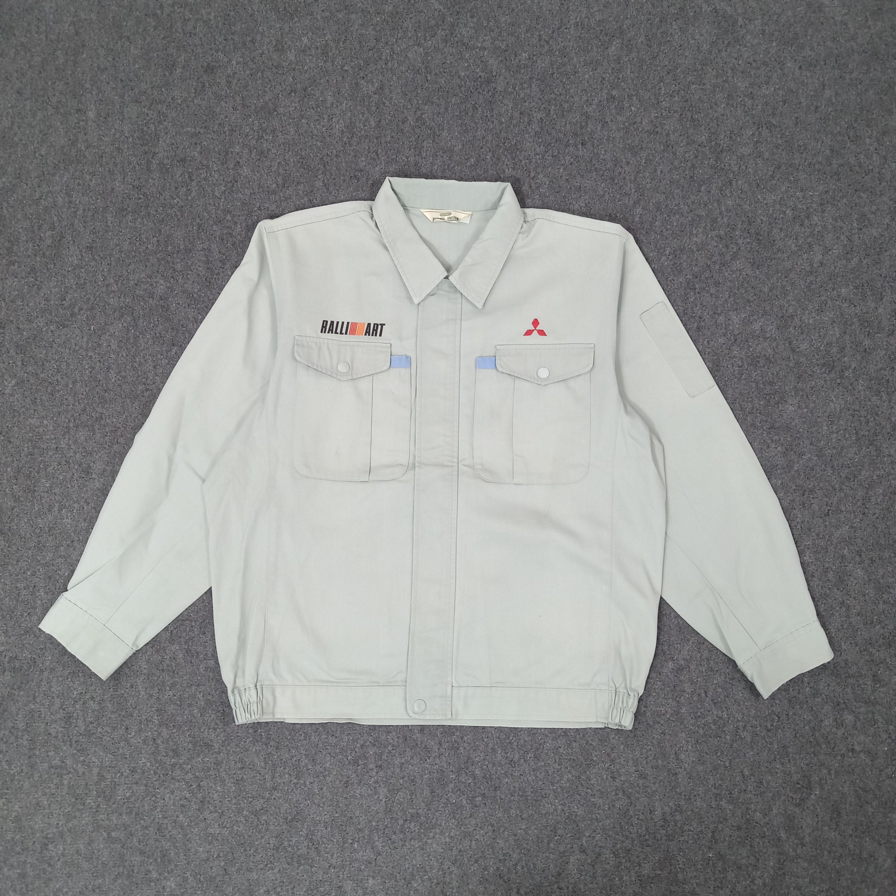 Japanese Brand × Vintage Mitsubishi Ralli Art Japanese Racing Custom Jacket Size US XL / EU 56 / 4 - 3 Thumbnail