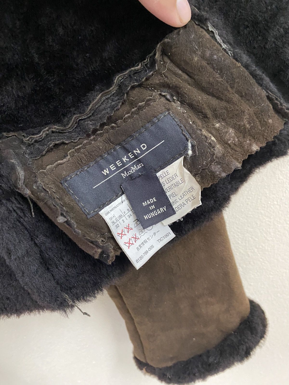 Max Mara Weekend Max Mara Leather Verra Pelle Jacket Size XS / US 0-2 / IT 36-38 - 10 Thumbnail