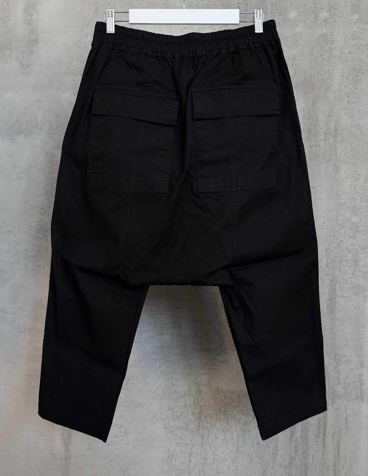 Rick Owens Rick Owens Drawstring Cropped Trousers TECUATL SS20 Size US 33 - 2 Thumbnail