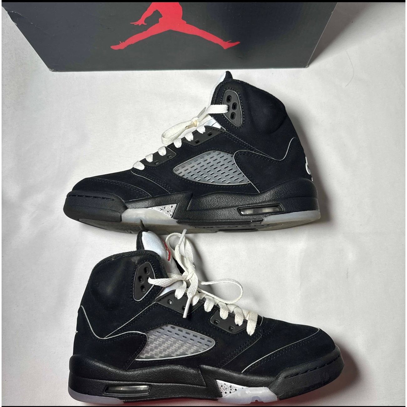 Jordan Brand × Nike Size 5 - Air Jordan 5 Retro OG GS Black Metallic Reimagined Size US 5 / EU 37 - 3 Thumbnail