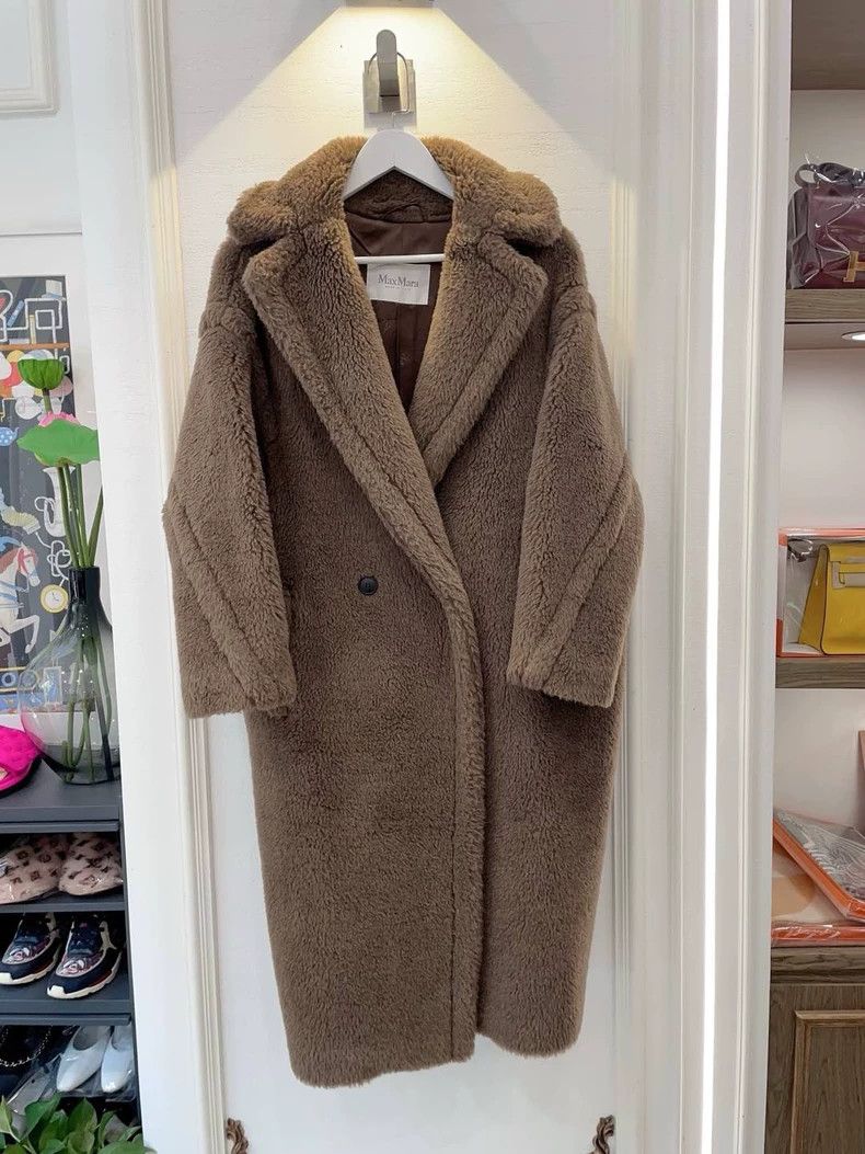 Max Mara Max Mara Turtledove Grey Teddy Coat Size XS / US 0-2 / IT 36-38 - 1 Thumbnail