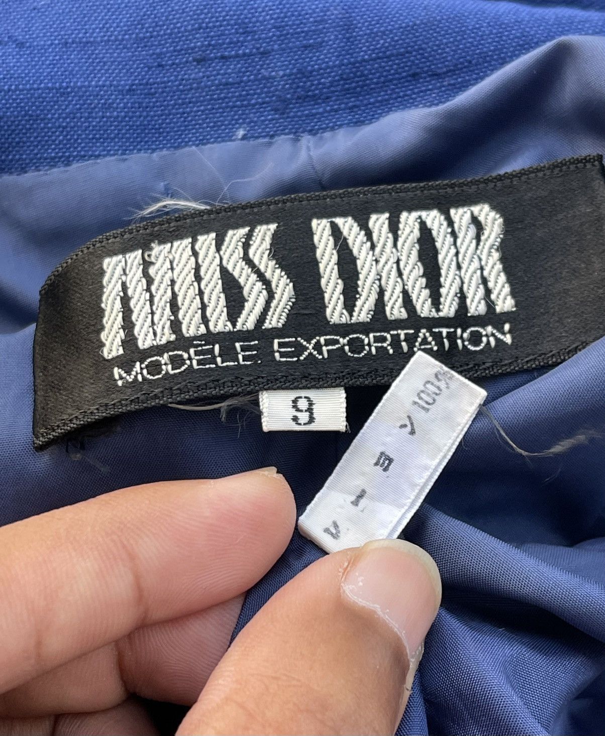 Christian Dior Monsieur 🔥Vintage Miss Dior Half Button-down Women's Dress Size S / US 4 / IT 40 - 11 Thumbnail