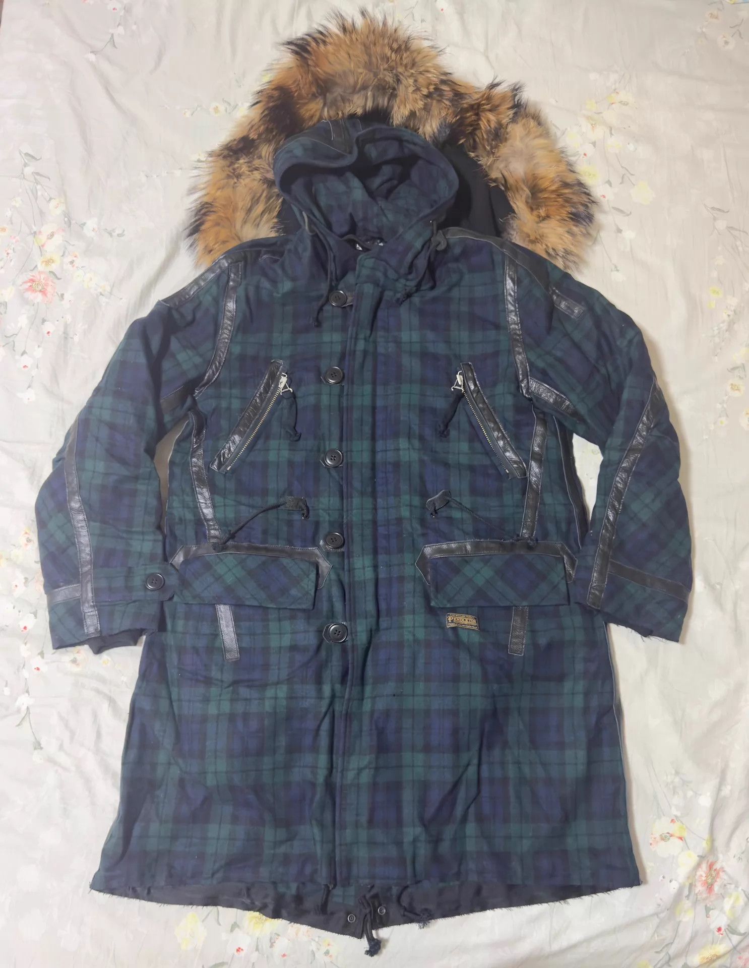 Undercover Undercover Teal Wool Down XL 3-Way Removable Liner Leather Size US XL / EU 56 / 4 - 1 Thumbnail