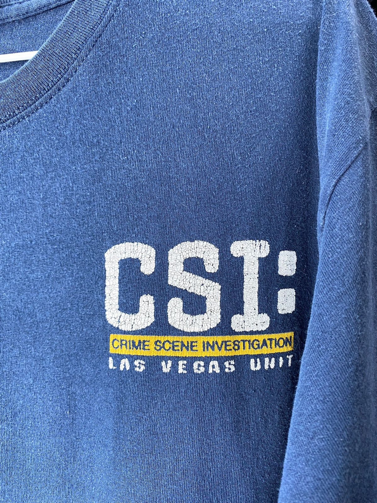 Band Tees Vintage CSI Crime Scene Investigation Las Vegas T Shirt Size US L / EU 52-54 / 3 - 3 Thumbnail