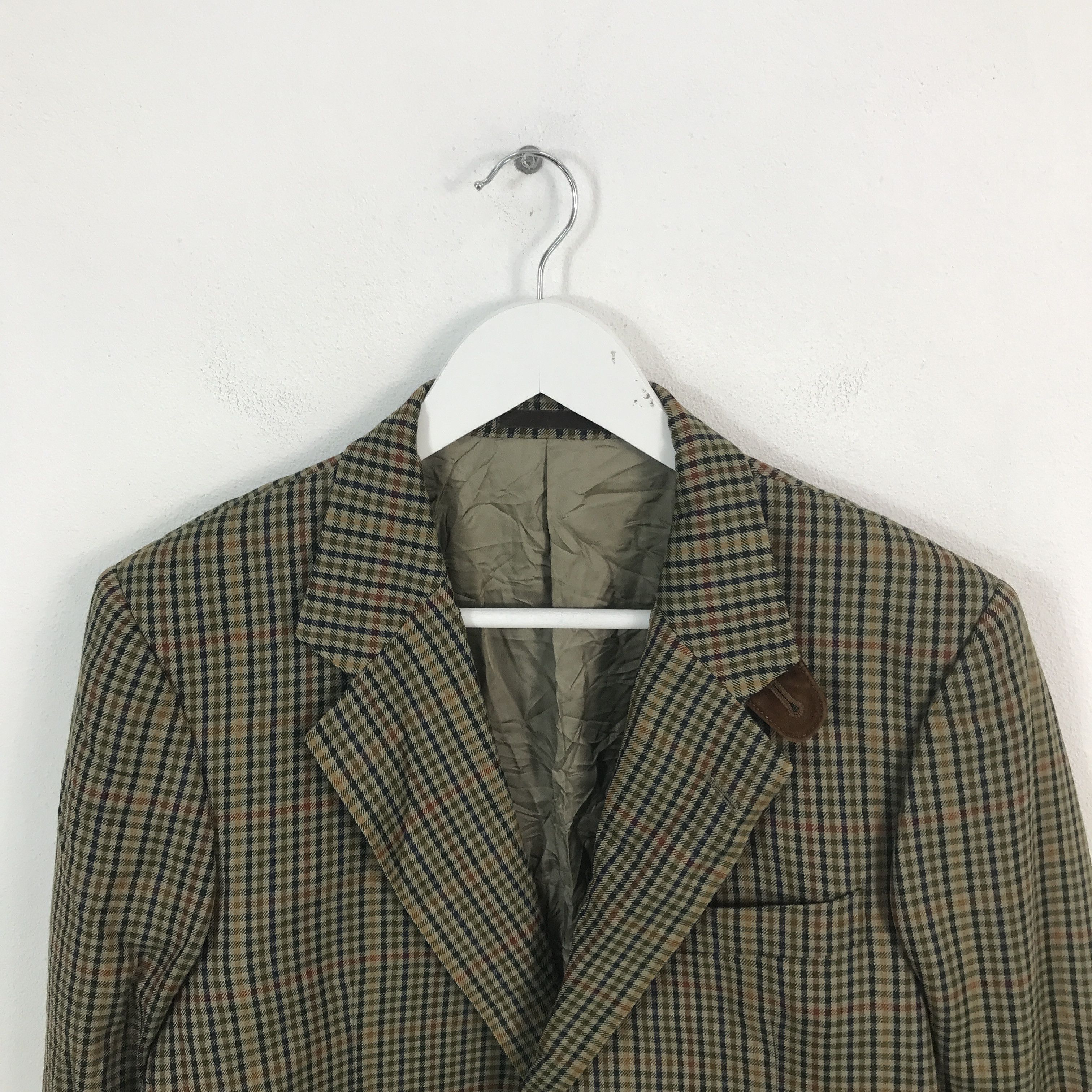 Burberry × Vintage Vtg burberrys Japan Flannel jacket Size US L / EU 52-54 / 3 - 2 Thumbnail