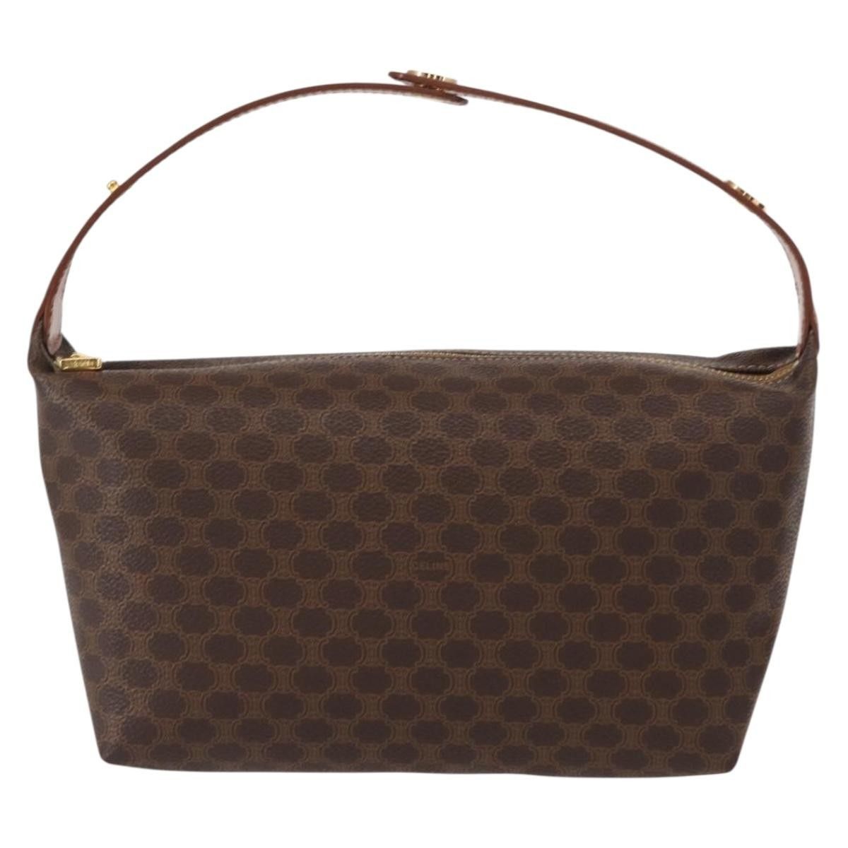 Celine Celine Vintage Macadam Handbag Canvas Size ONE SIZE - 1 Thumbnail