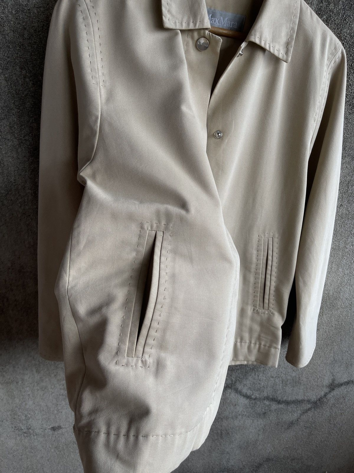 Max Mara Vintage🔥MAX MARA🔥Thread Design AvantGarde Jacket Very Rare Size S / US 4 / IT 40 - 13 Thumbnail