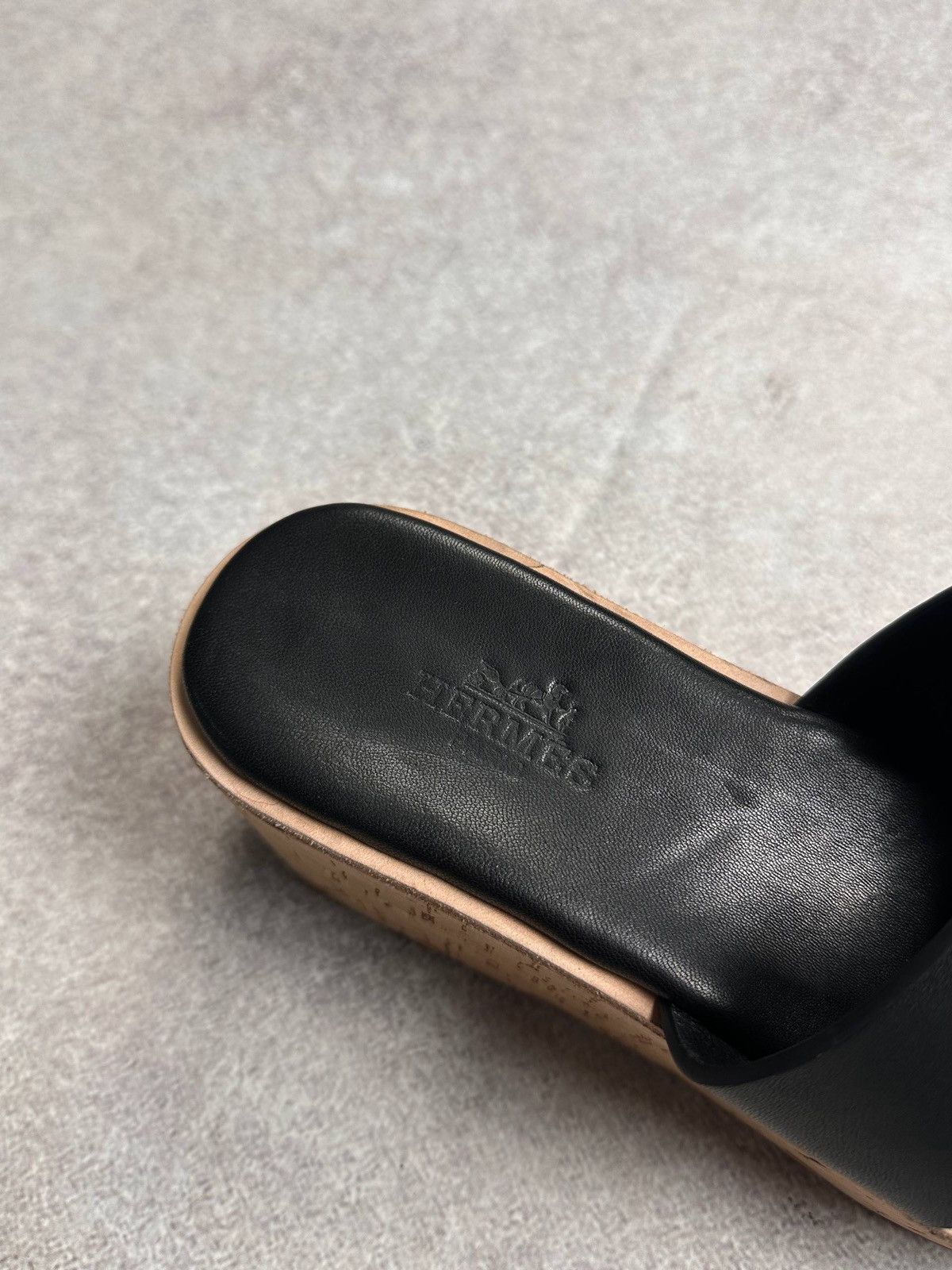 Hermes Vintage Hermes Leather Hi Sandals EUR 37 Size US 7 / IT 37 - 3 Thumbnail