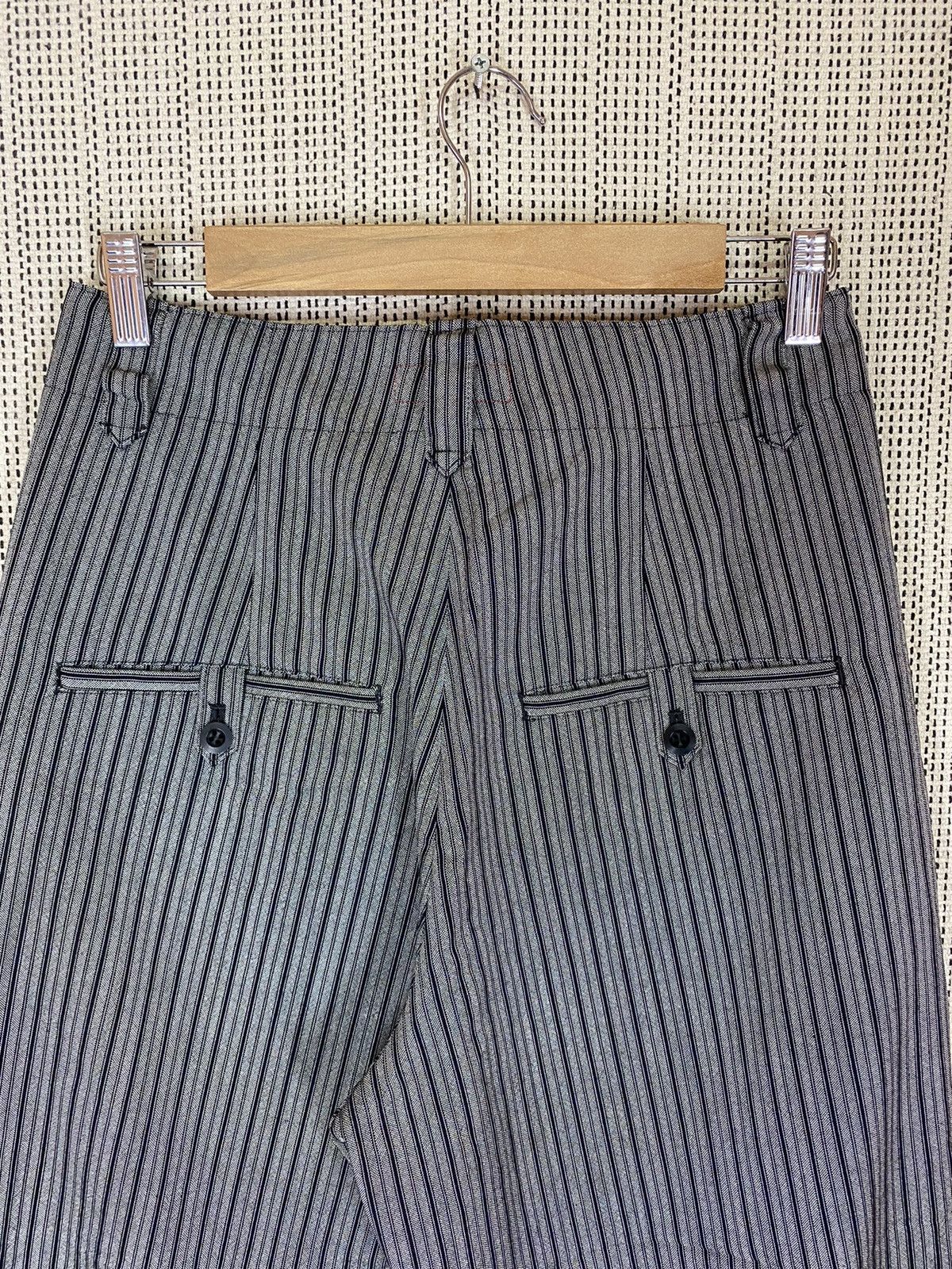 Yohji Yamamoto ‼️VTG YS RED LABEL STRIPED PANTS WOOL MATERIAL SIZE 29‼️ Size US 29 - 10 Thumbnail