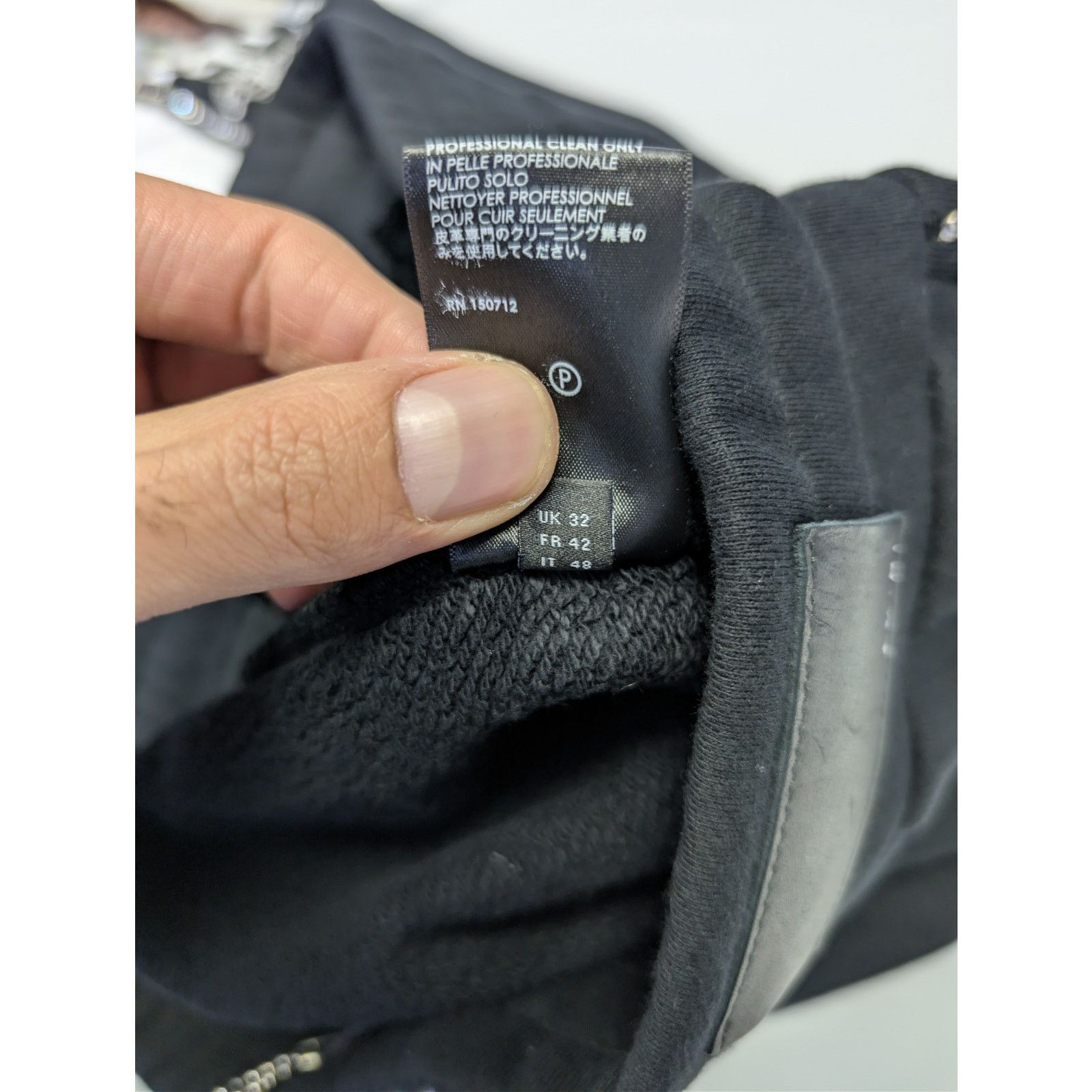 Amiri o1rshd1 Crystal Outline Cherub Sweatpants in Black Size US 32 / EU 48 - 21 Thumbnail