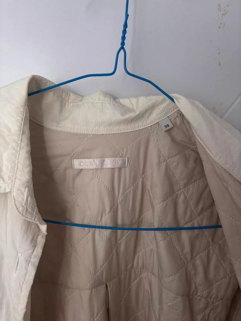 Our Legacy Our Legacy size38 White shirt with a beige color Size US XXS / EU 40 - 3 Thumbnail