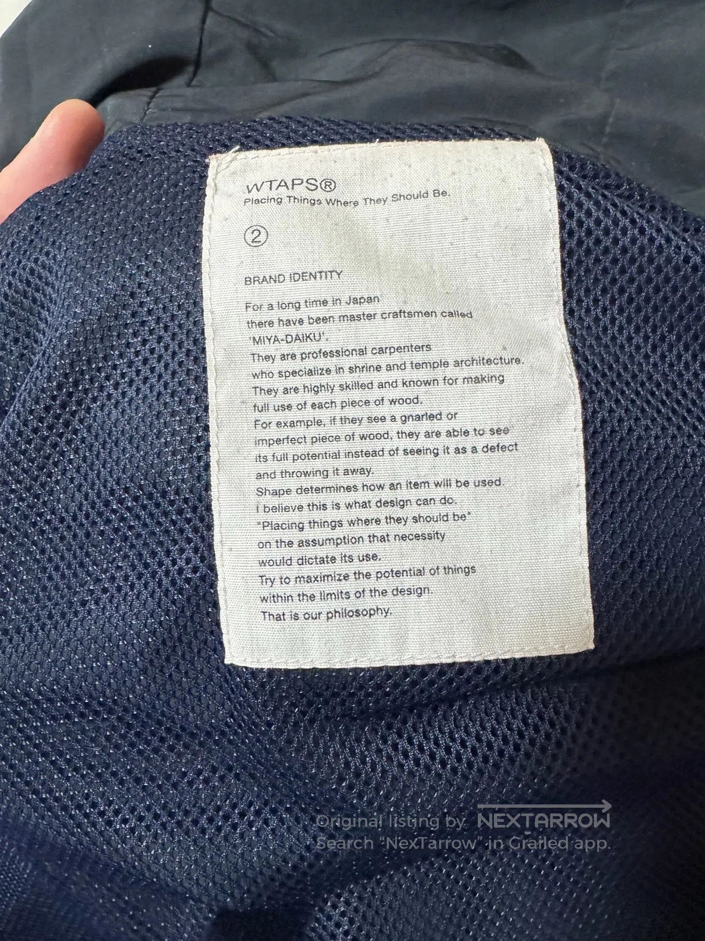 Wtaps WTAPS 15SS Waterproof Half. Size US M / EU 48-50 / 2 - 4 Thumbnail