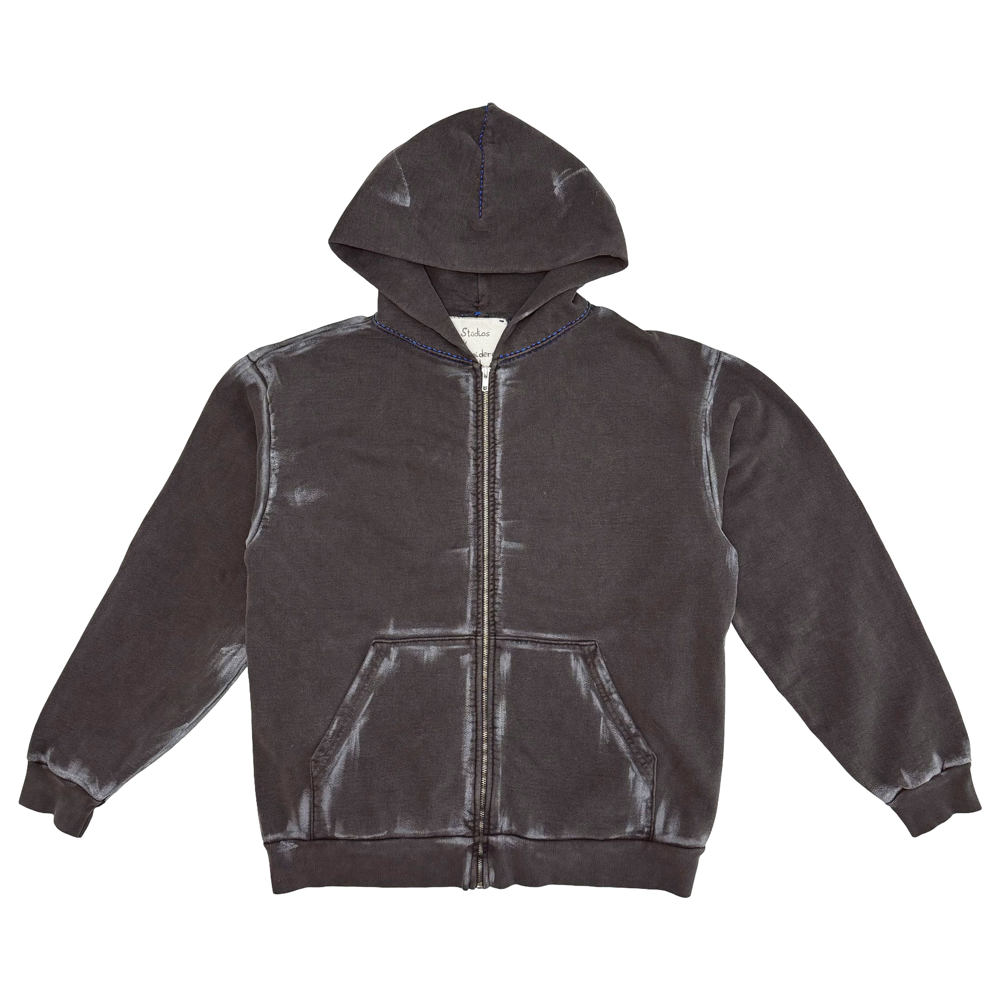 Other Suture Studios 1/1 Hand Painted & Embroidered Zip-up Hoodie Size US L / EU 52-54 / 3 - 2 Thumbnail
