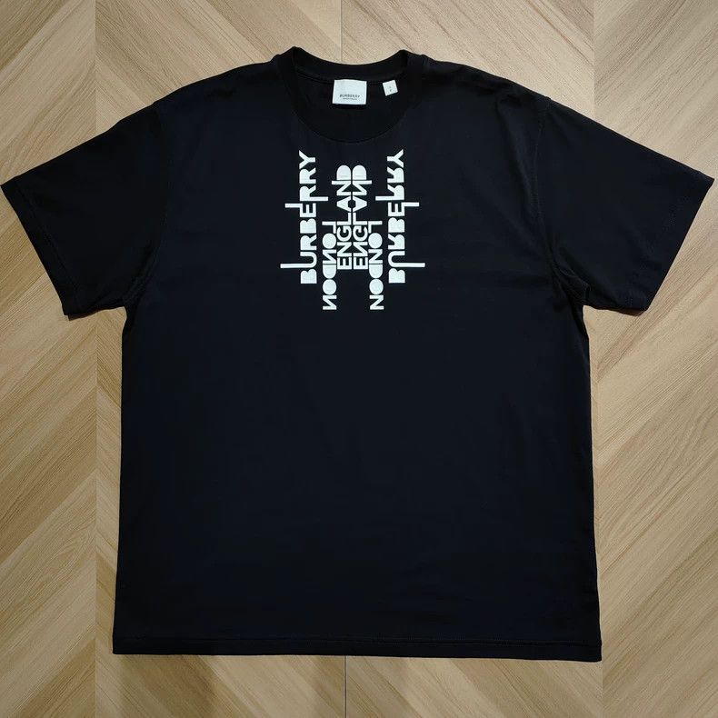 Burberry Burberry Black Short Sleeve T-shirt-yf Size US S / EU 44-46 / 1 - 1 Thumbnail